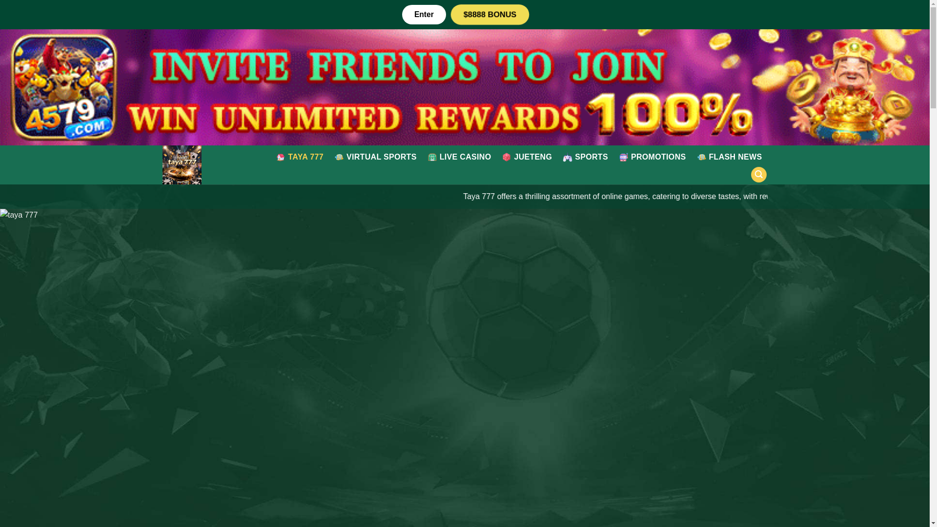 website screenshot of https://ptaya777.com/