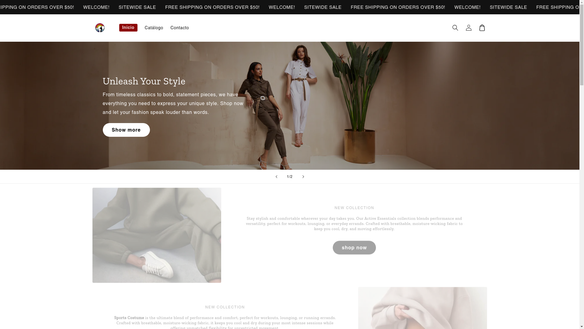 website screenshot of https://falcontimeless.store/