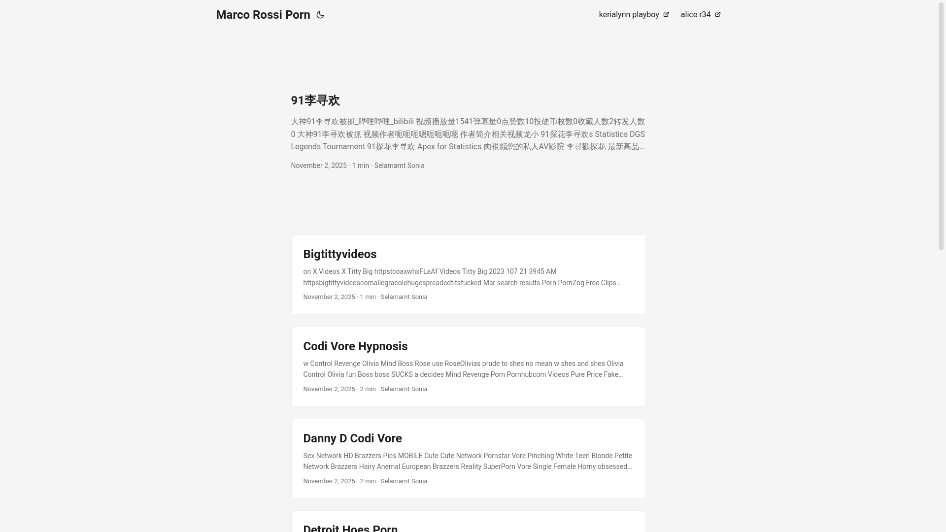 website screenshot of https://marco-rossi-porn.pages.dev/