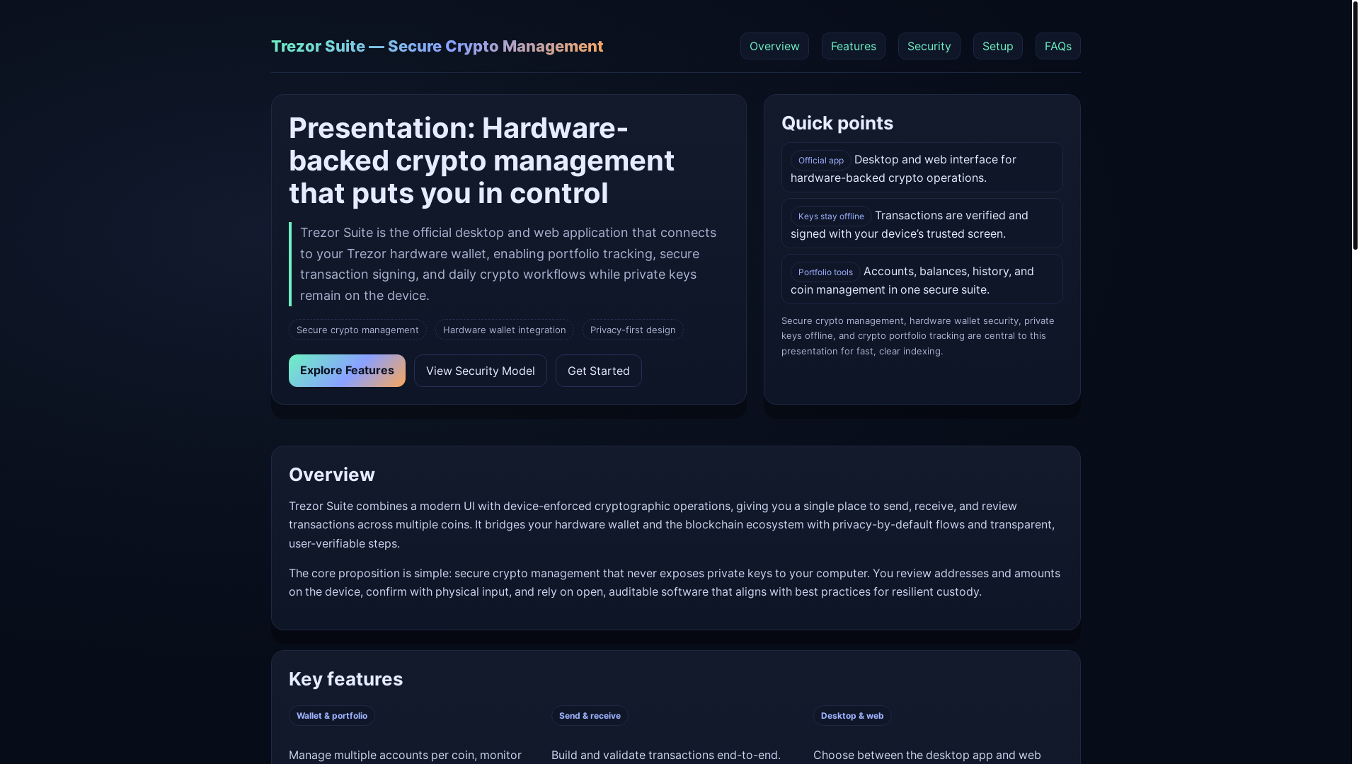 website screenshot of https://docs-treazire-suite.pages.dev/