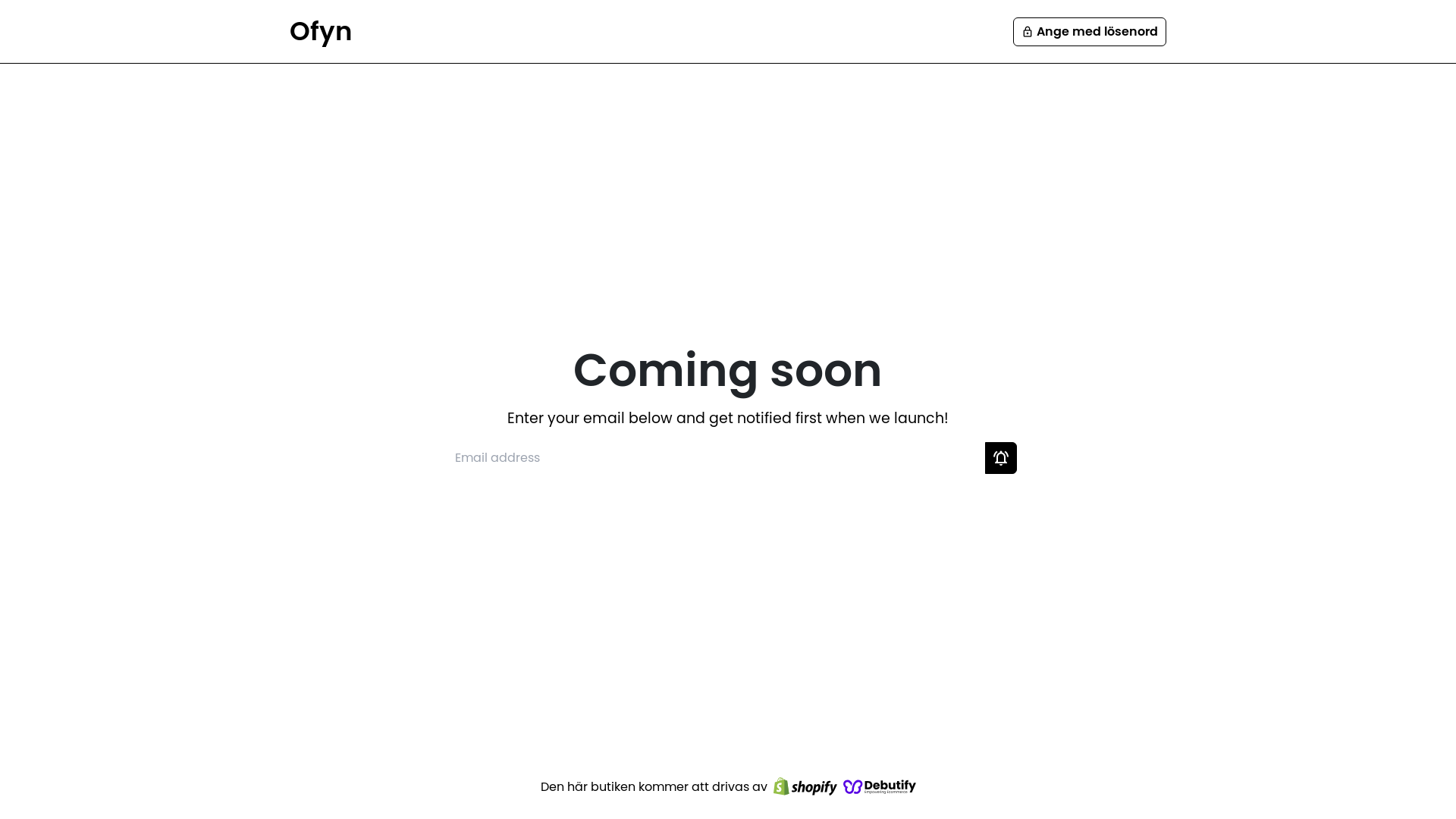 website screenshot of https://ofyn-international.com/