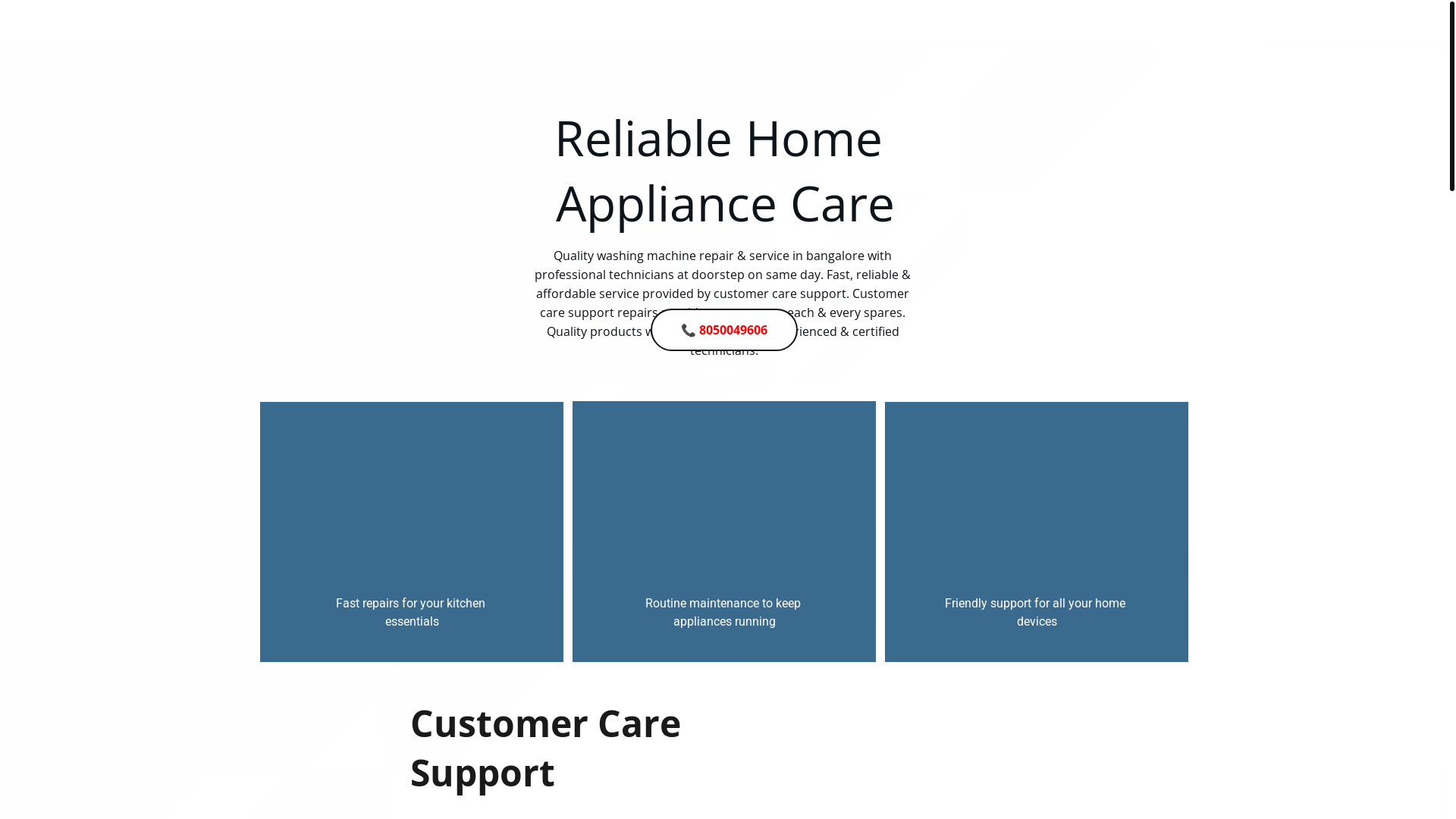 website screenshot of https://24x7-customercare-support.online/