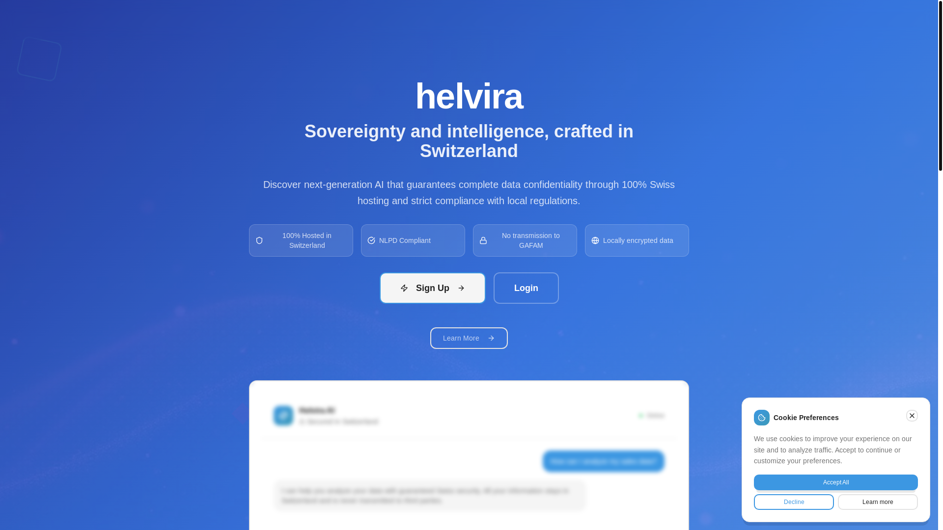 website screenshot of https://project-helvira.pages.dev/