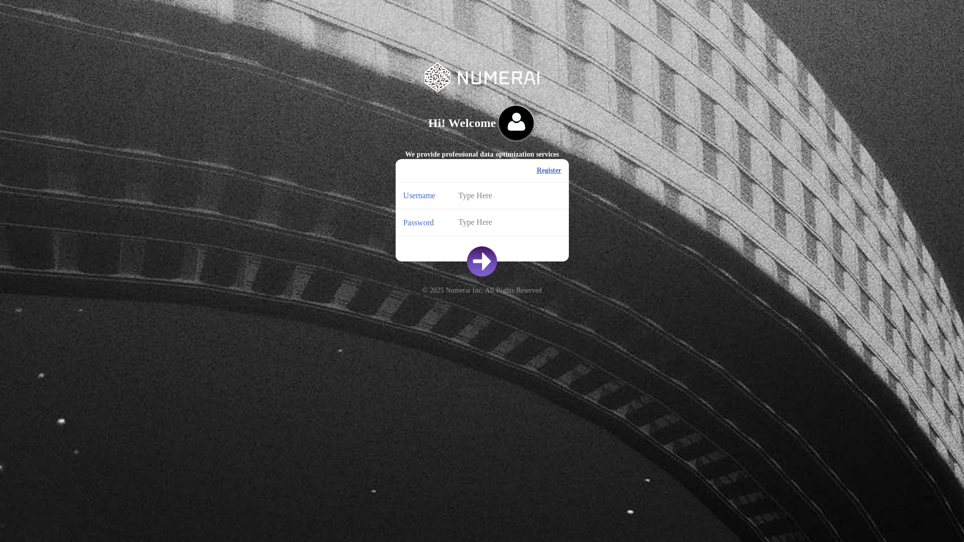website screenshot of https://numerai-fund.xyz/