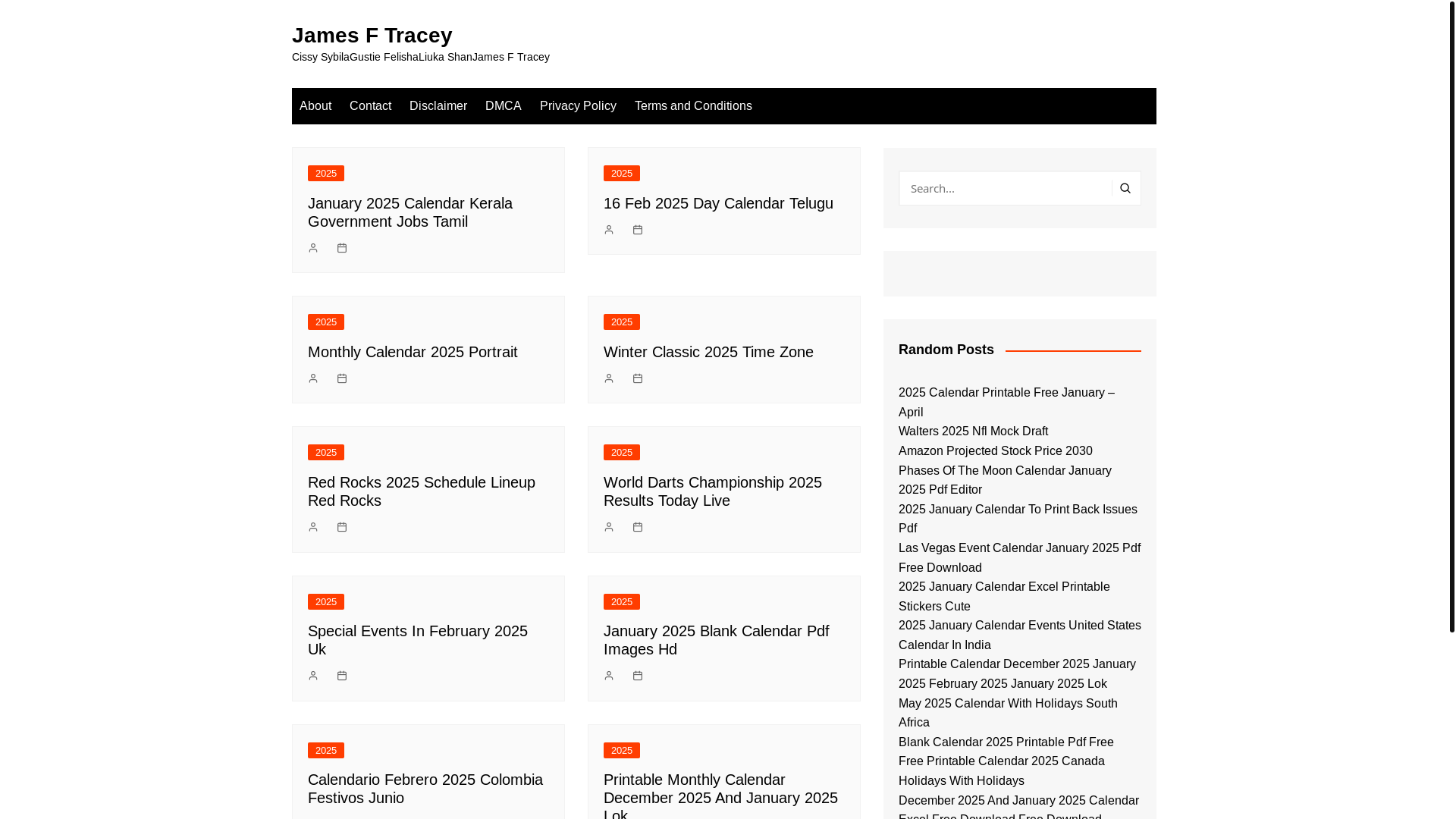 website screenshot of https://jamesftraceye.pages.dev/