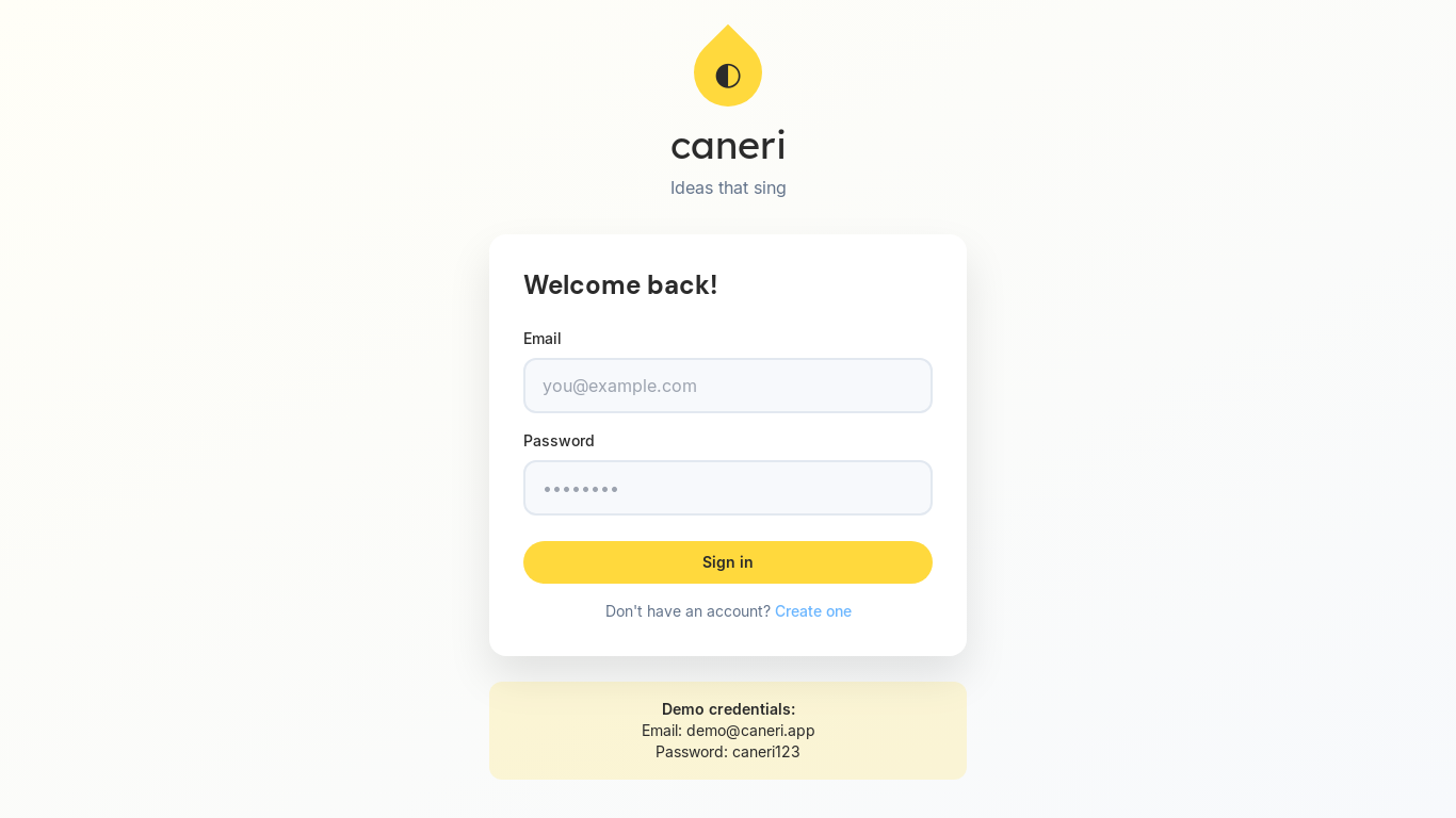 website screenshot of https://caneri-web.pages.dev/