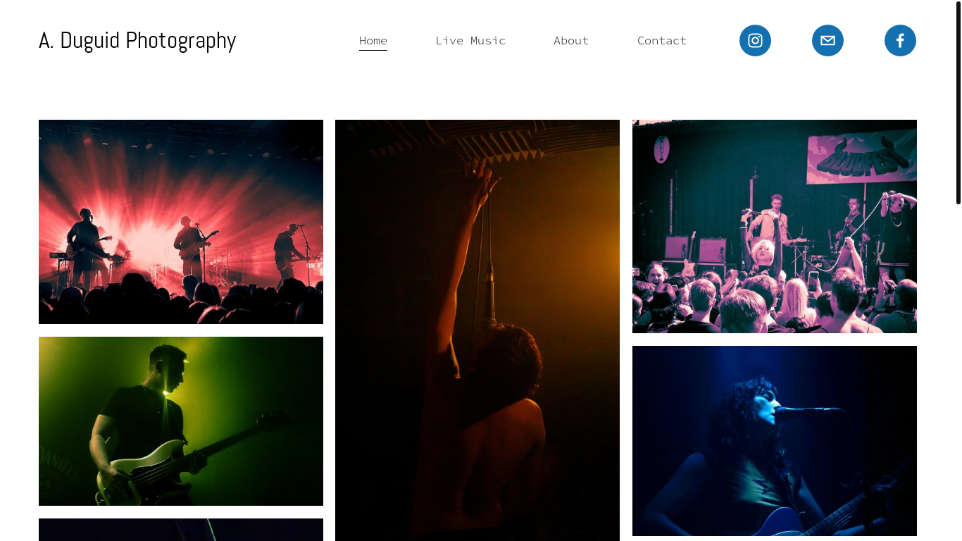 website screenshot of https://aduguidphotos.com/