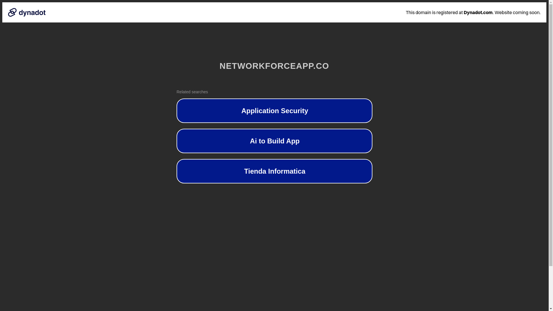 website screenshot of https://networkforceapp.co/