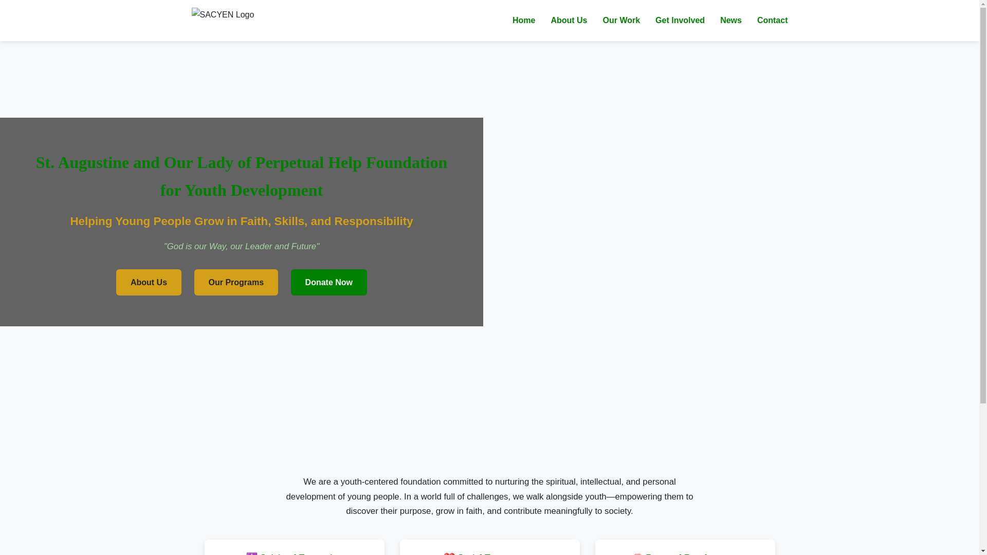 website screenshot of https://sacyen.com.ng/