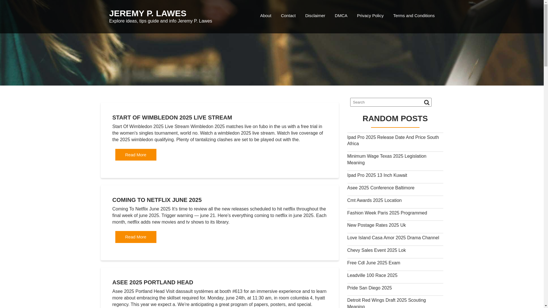 website screenshot of https://jeremyplawes.pages.dev/