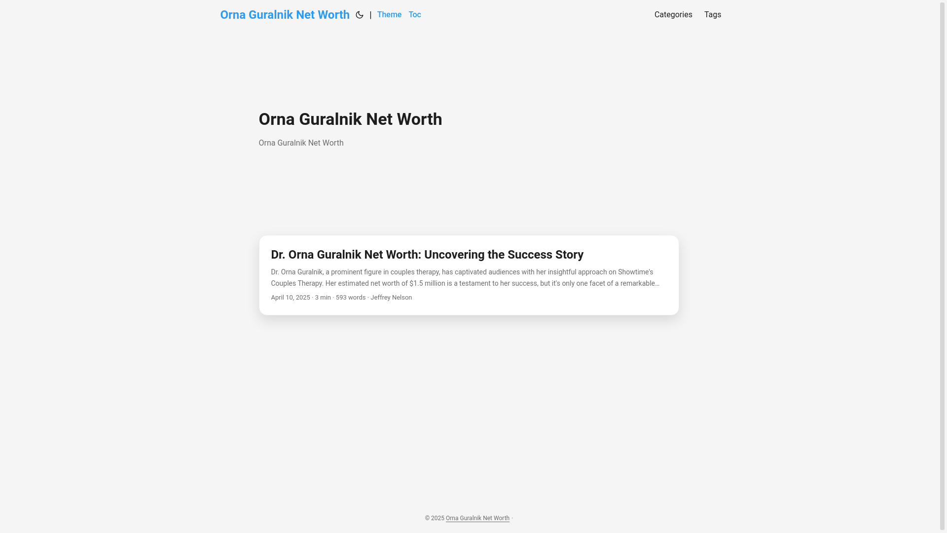 website screenshot of https://orna-guralnik-net-worth.pages.dev/