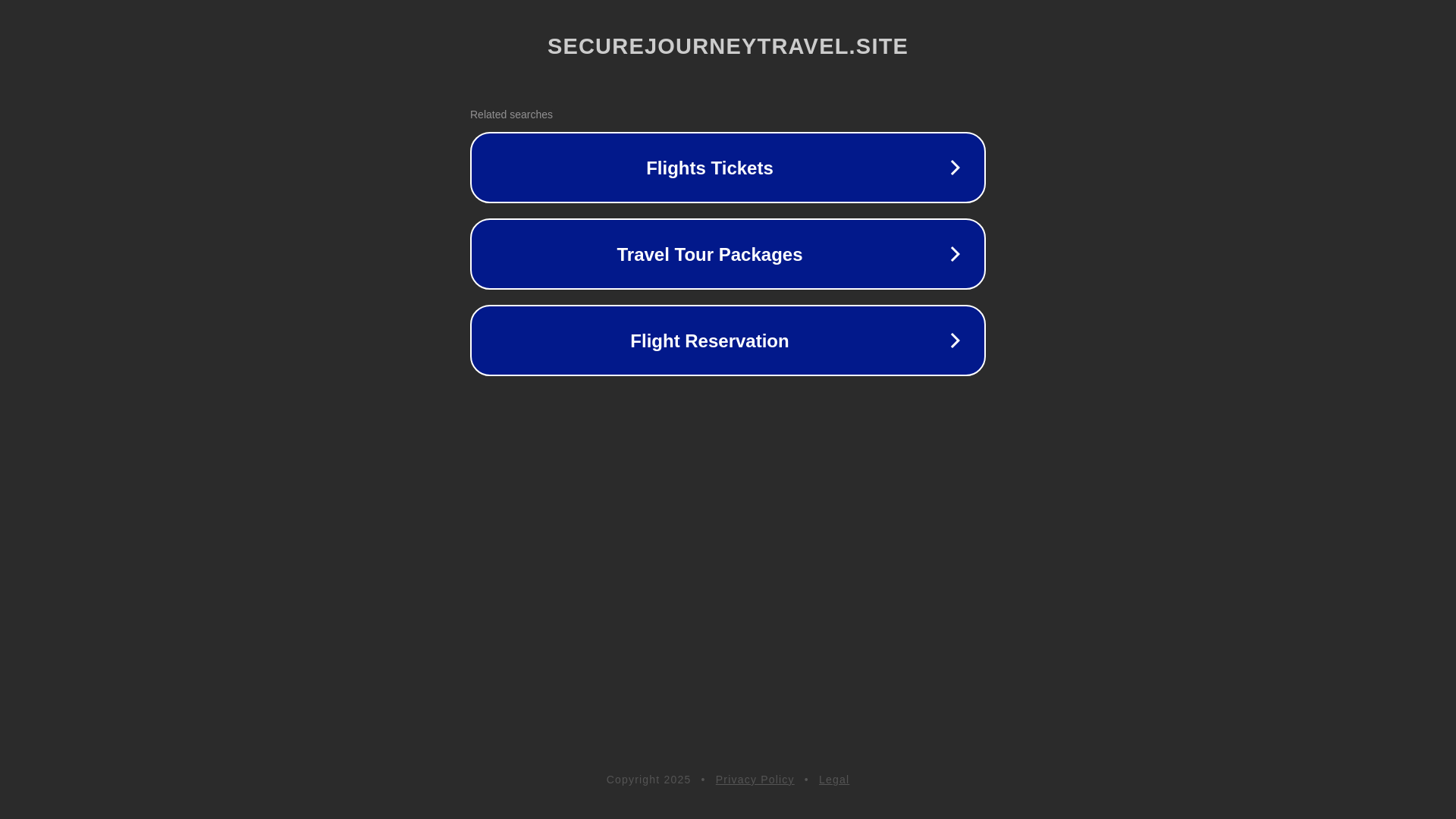 website screenshot of https://securejourneytravel.site/