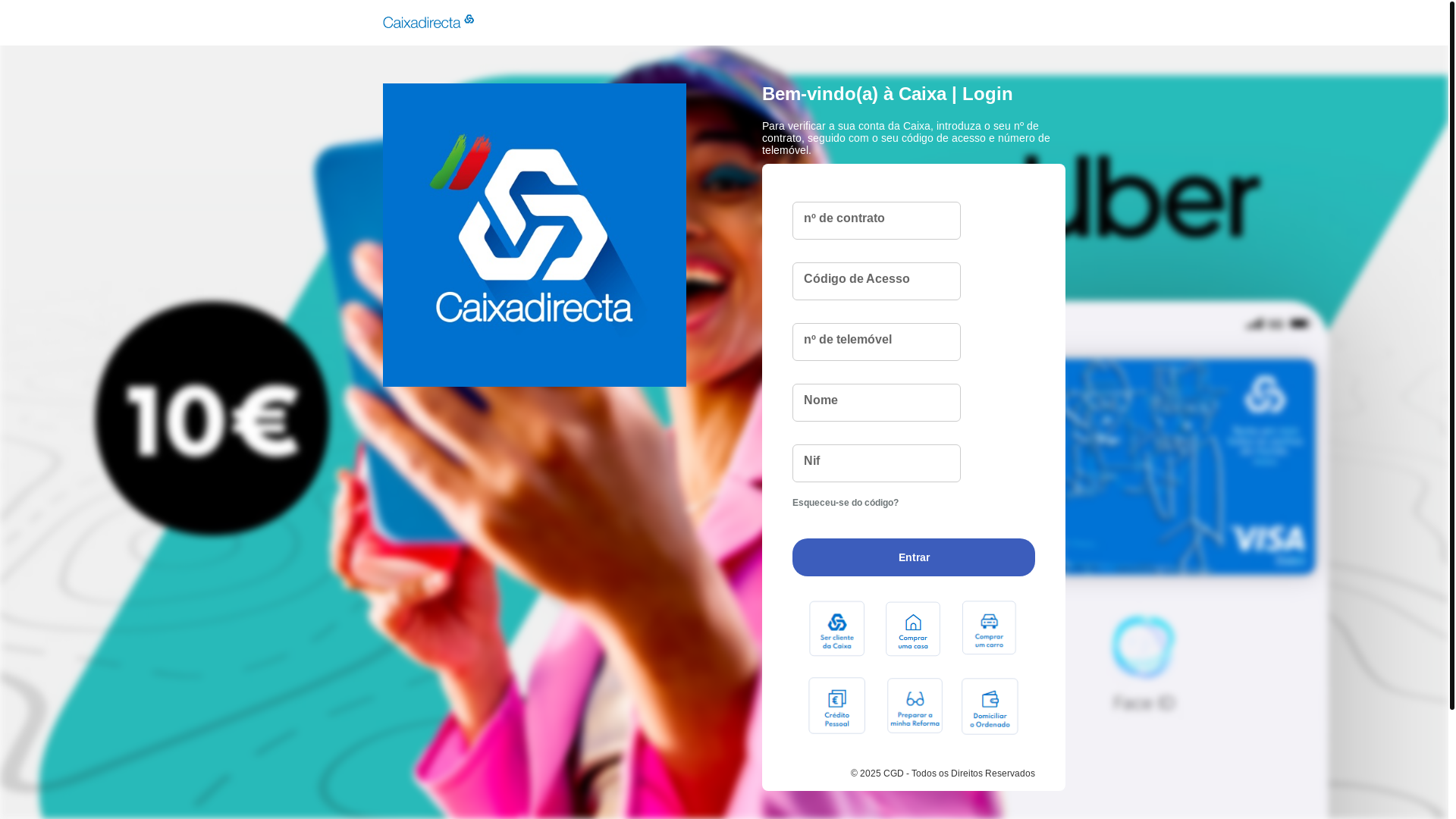 website screenshot of https://caixadirectaalerta.com/