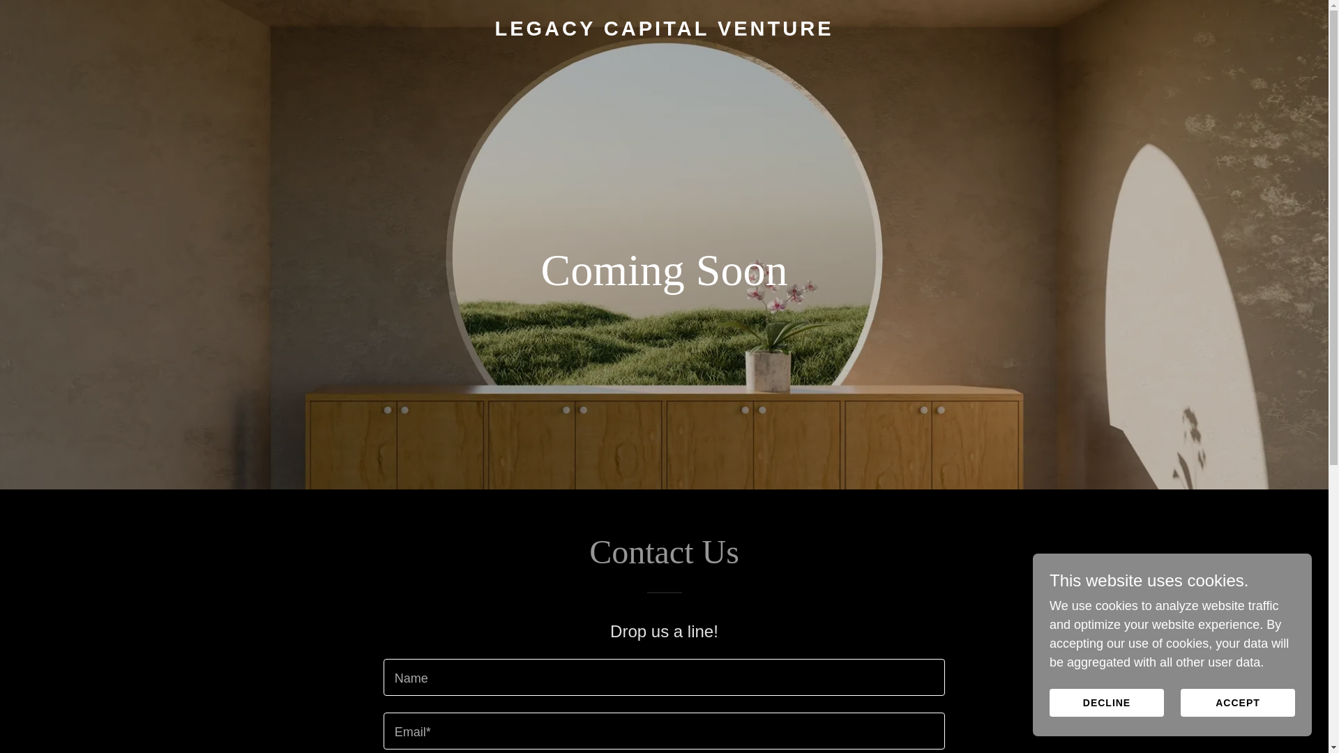 website screenshot of https://legacycapitalventure.com/