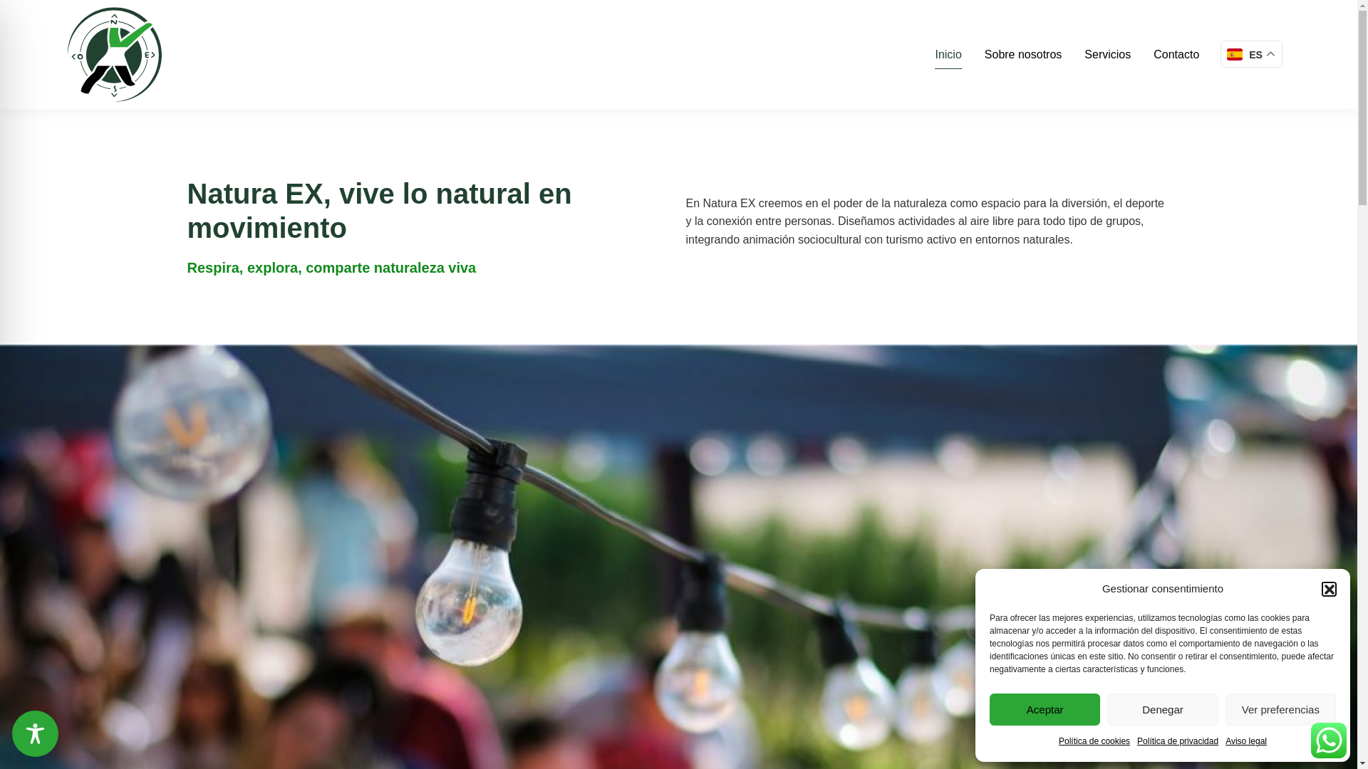 website screenshot of https://naturaex.net/
