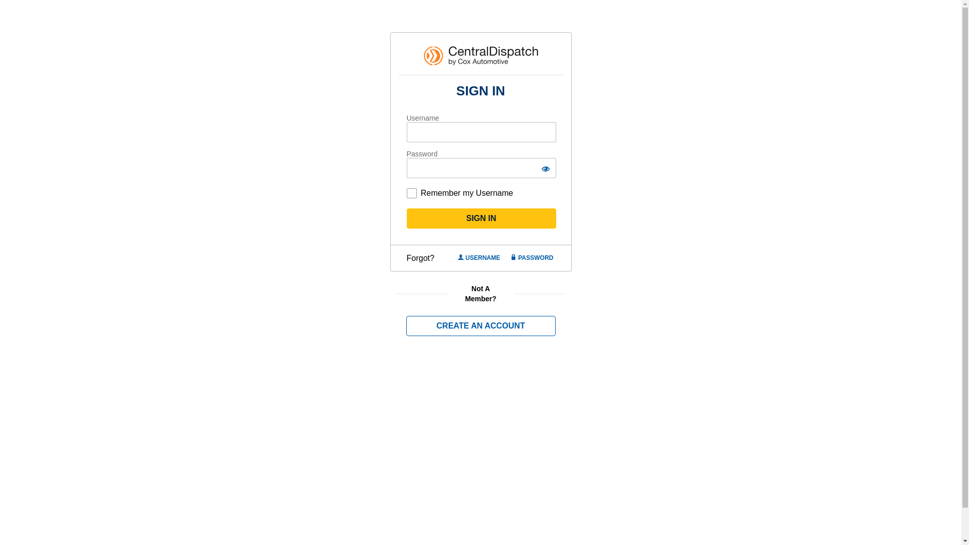 website screenshot of https://centraldispatch-bol.info/
