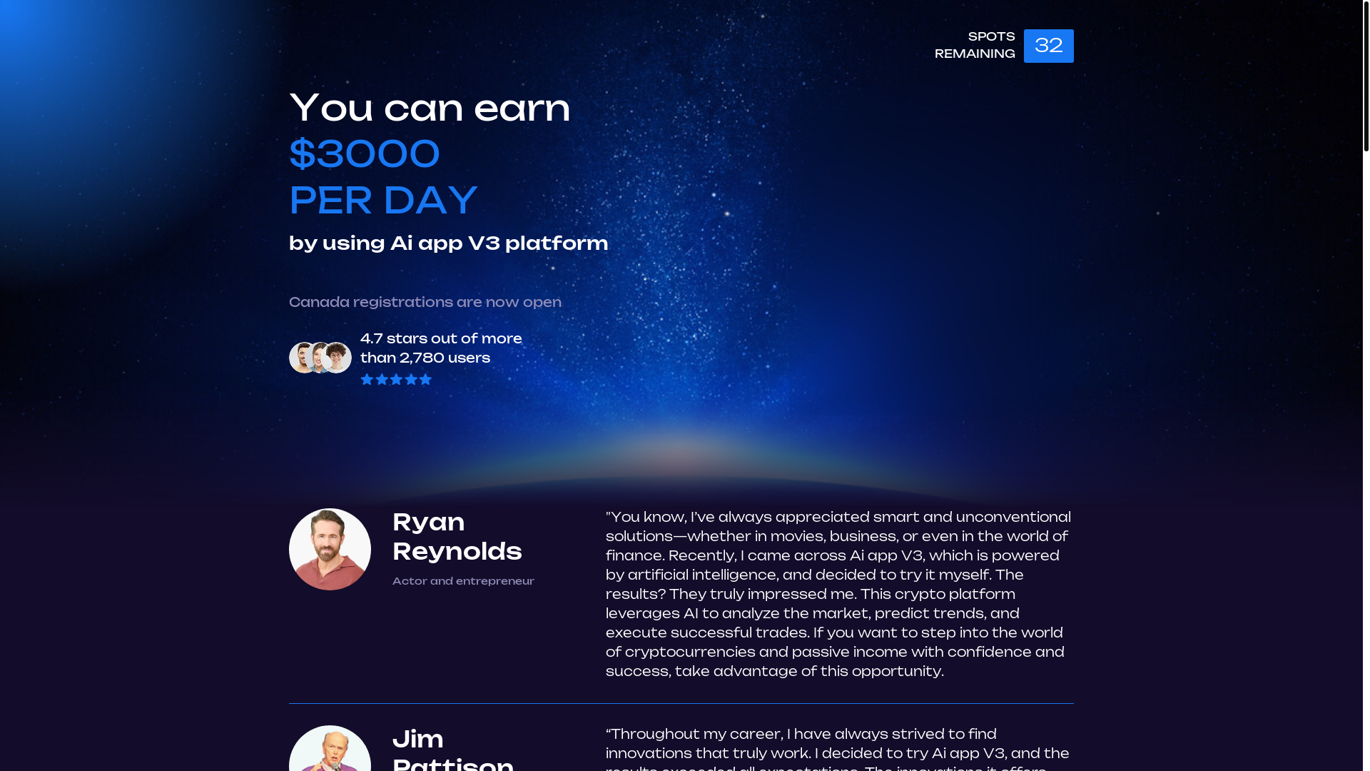 website screenshot of https://metaspheres.click/