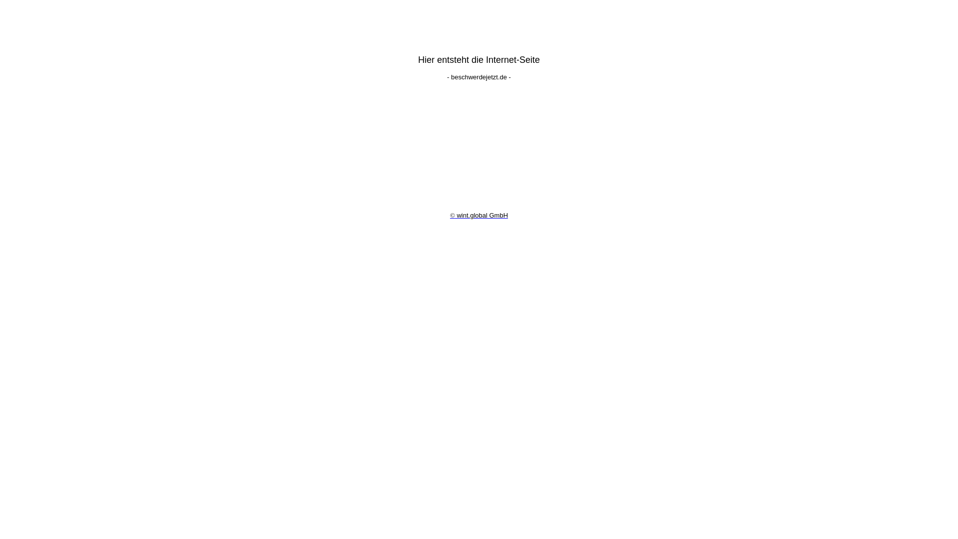 website screenshot of https://beschwerdejetzt.de/