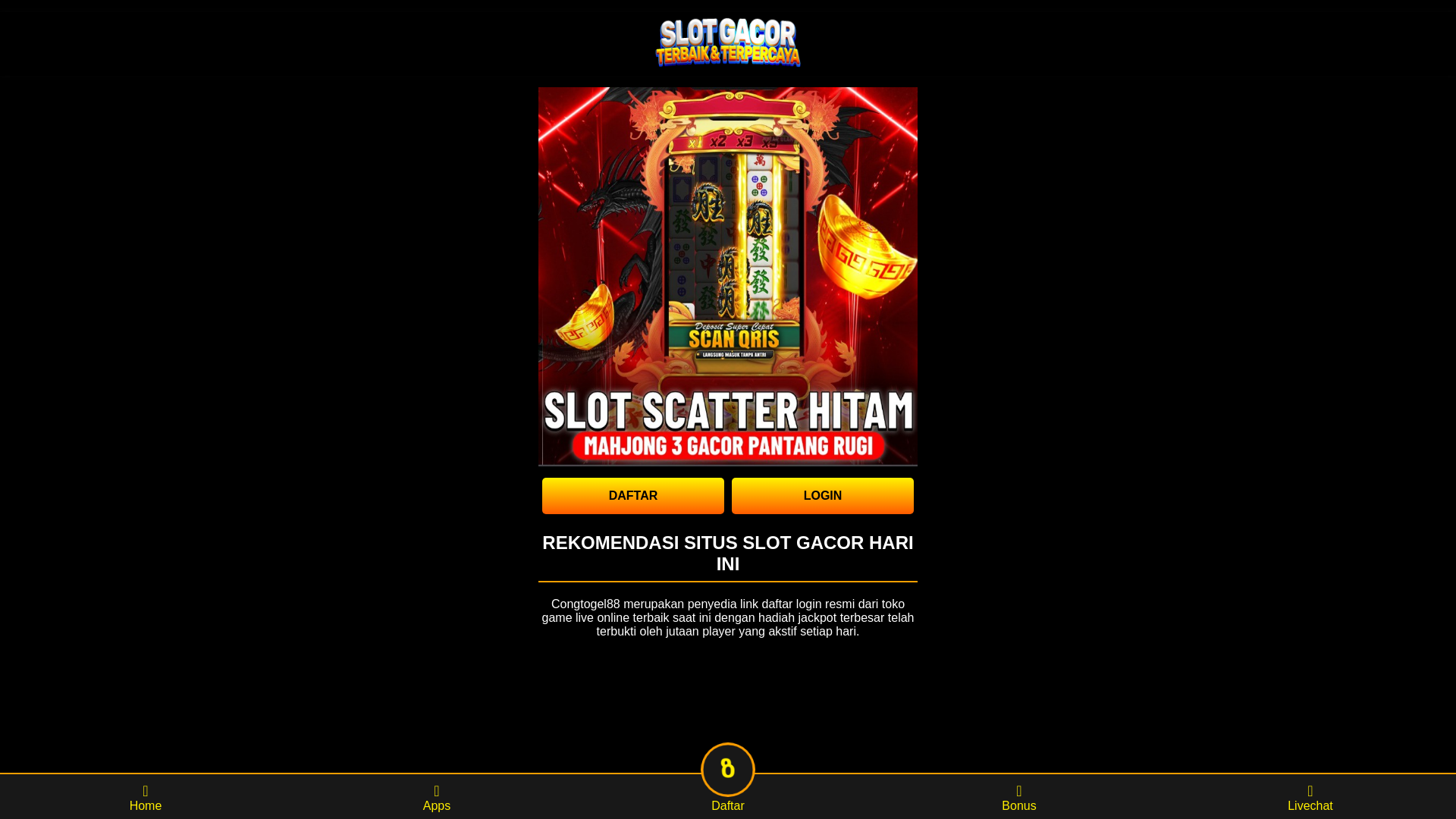 website screenshot of https://congtogel88lagigacor.pages.dev/