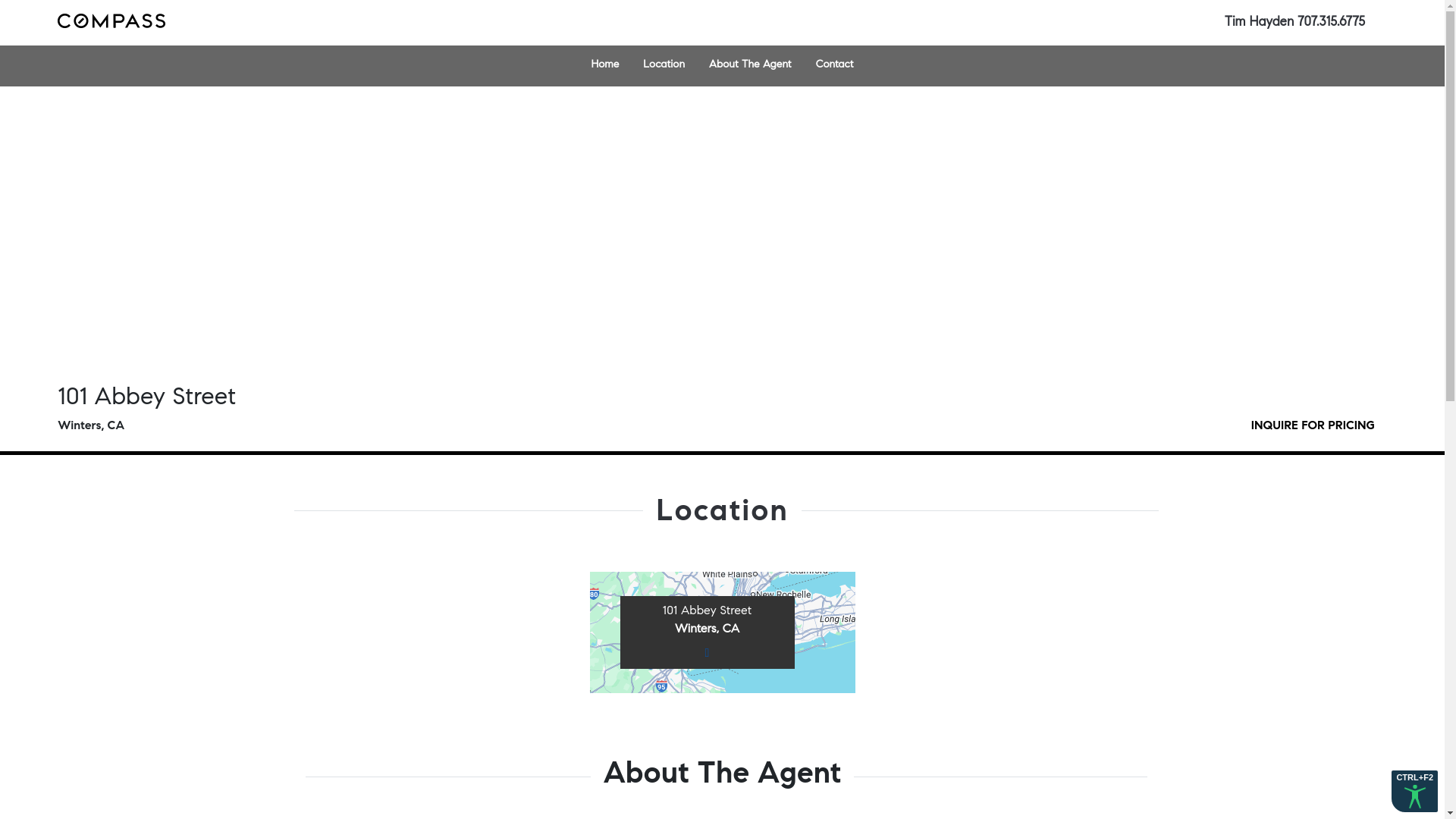 website screenshot of https://wintersabbeyhouse.com/