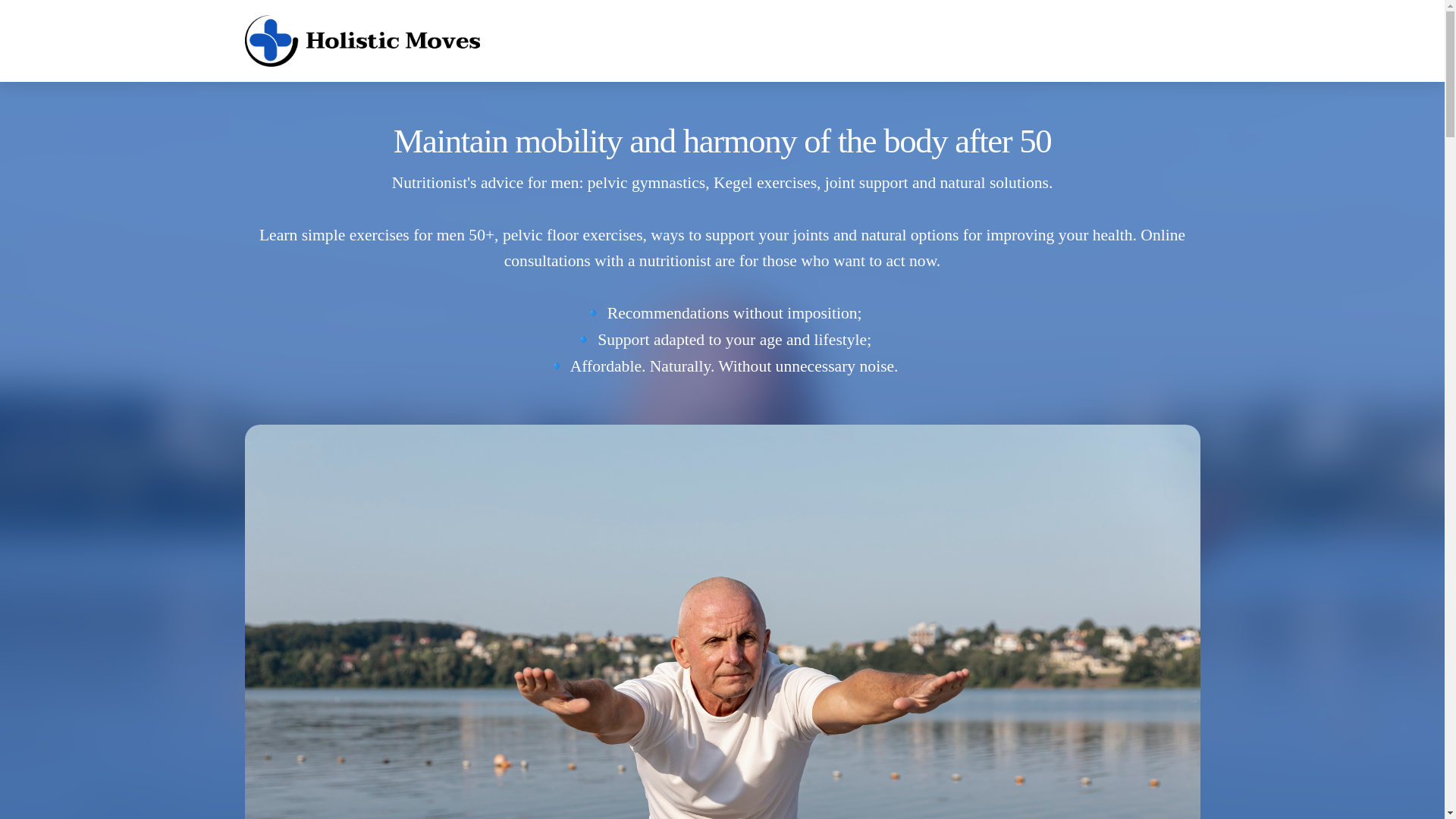 website screenshot of https://holisticmovescare.info/