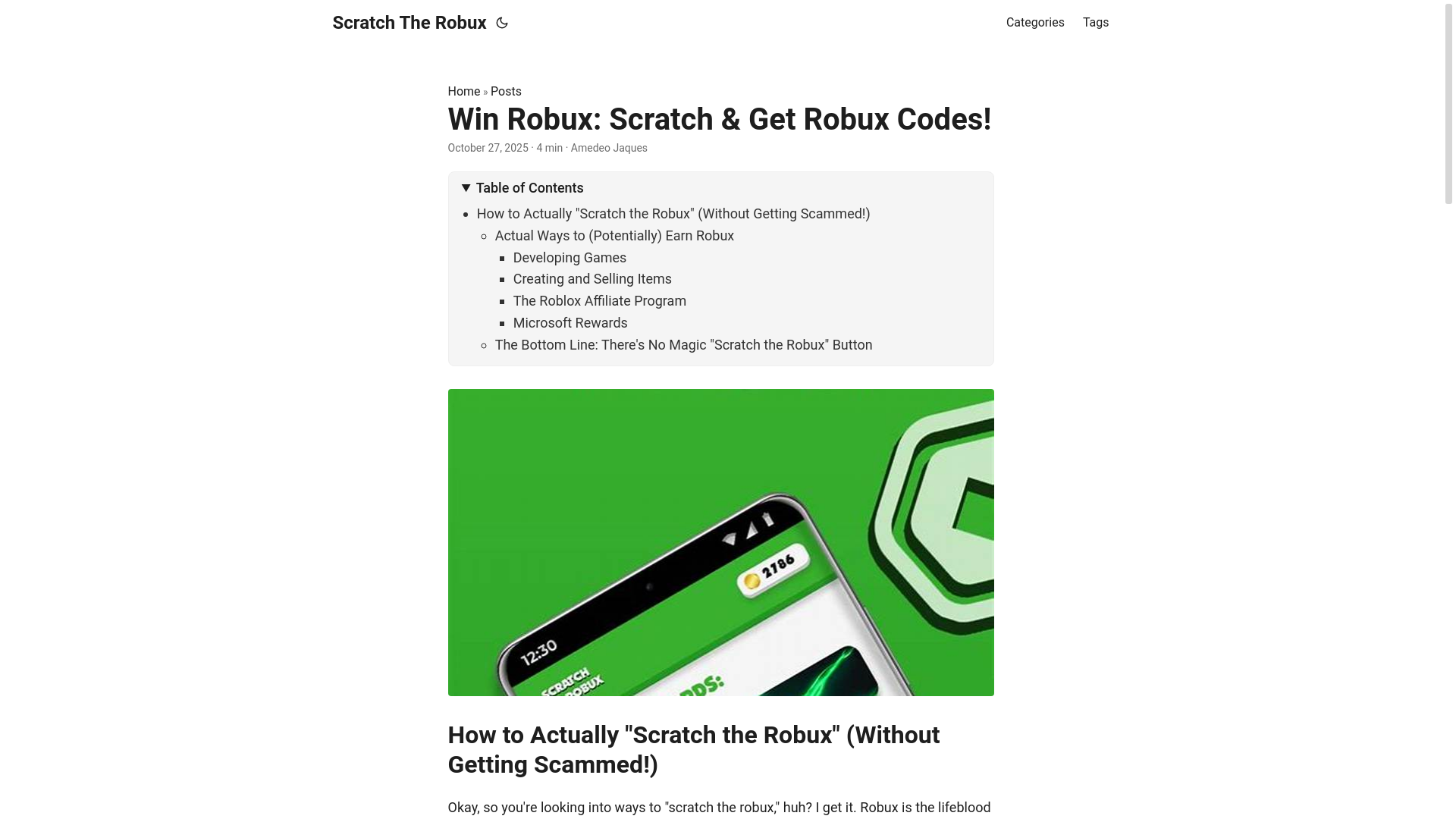 website screenshot of https://scratch-the-robux.pages.dev/