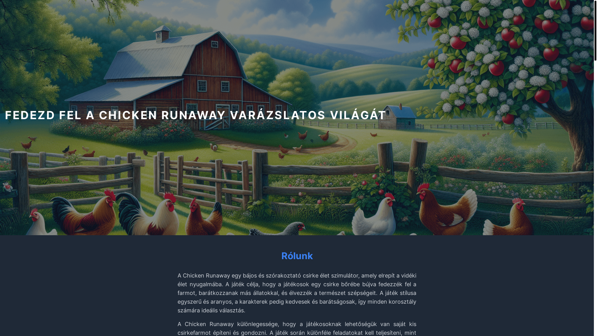 website screenshot of https://hungaryrunchicken.com/