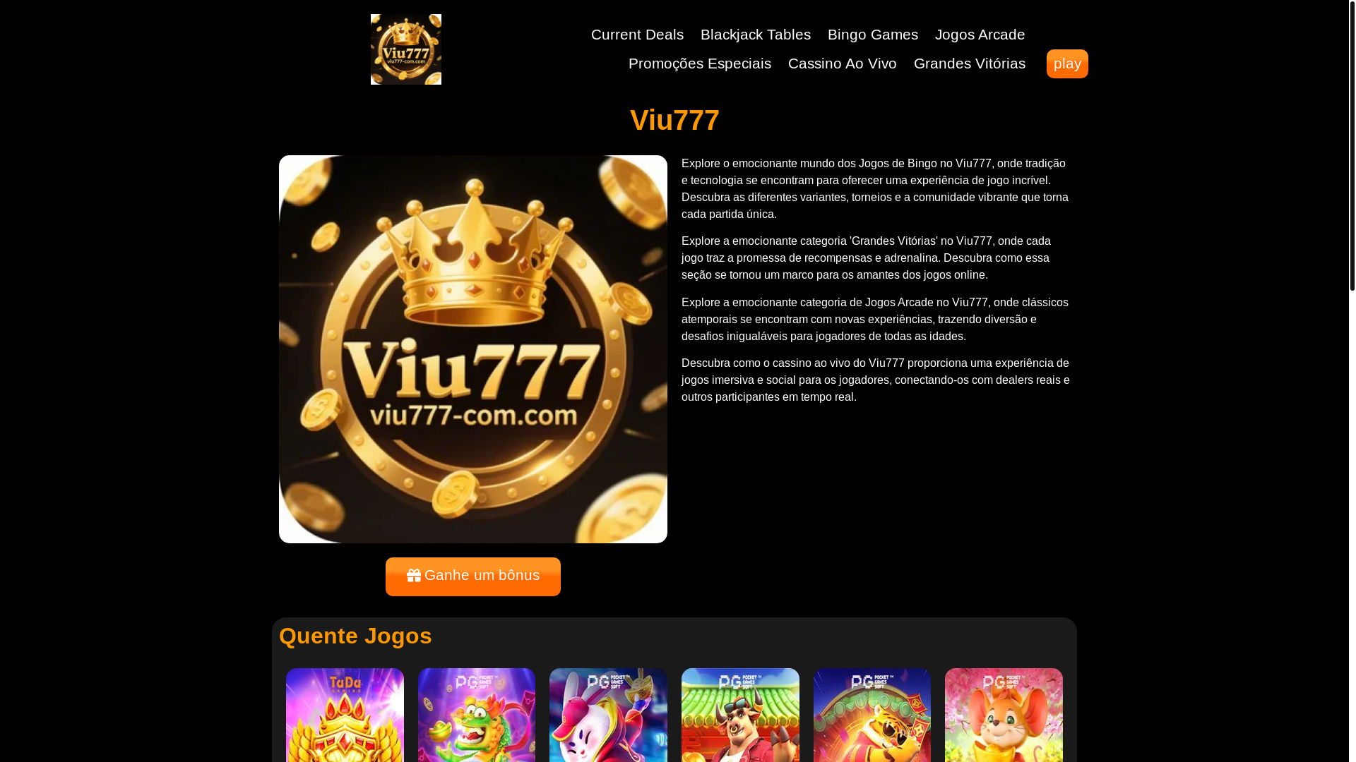website screenshot of https://viu777-com.com/