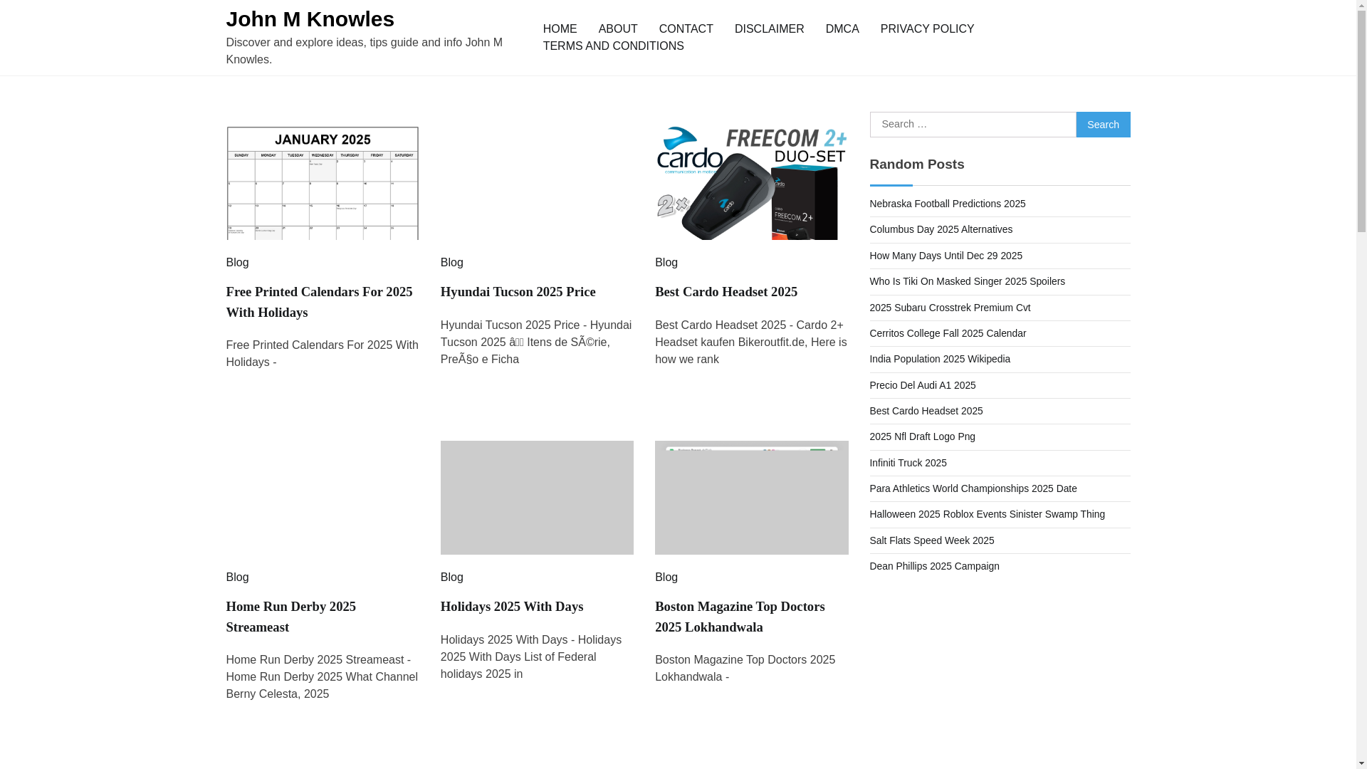 website screenshot of https://johnmknowlesj.pages.dev/