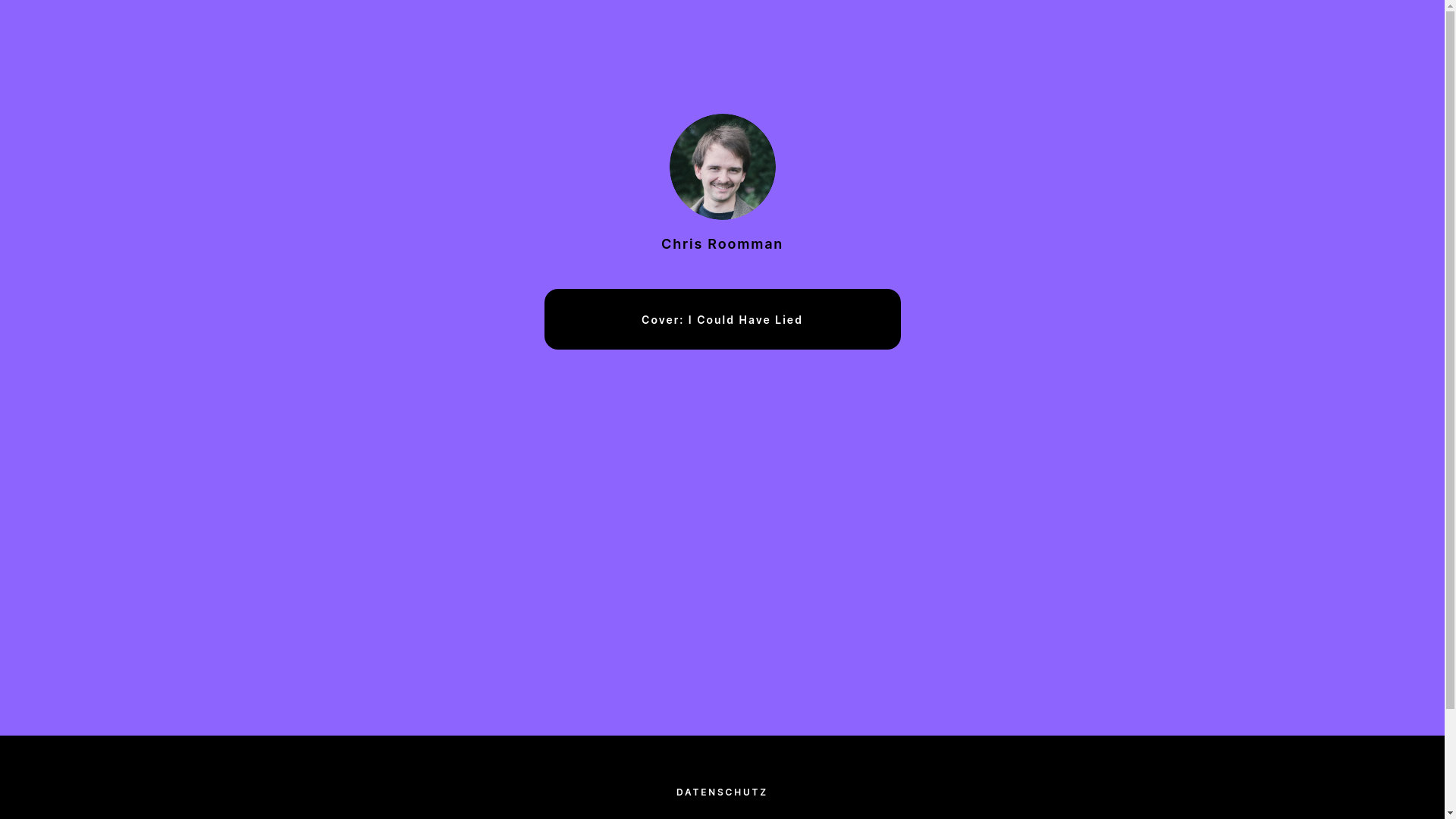 website screenshot of https://chris-roomman.de/