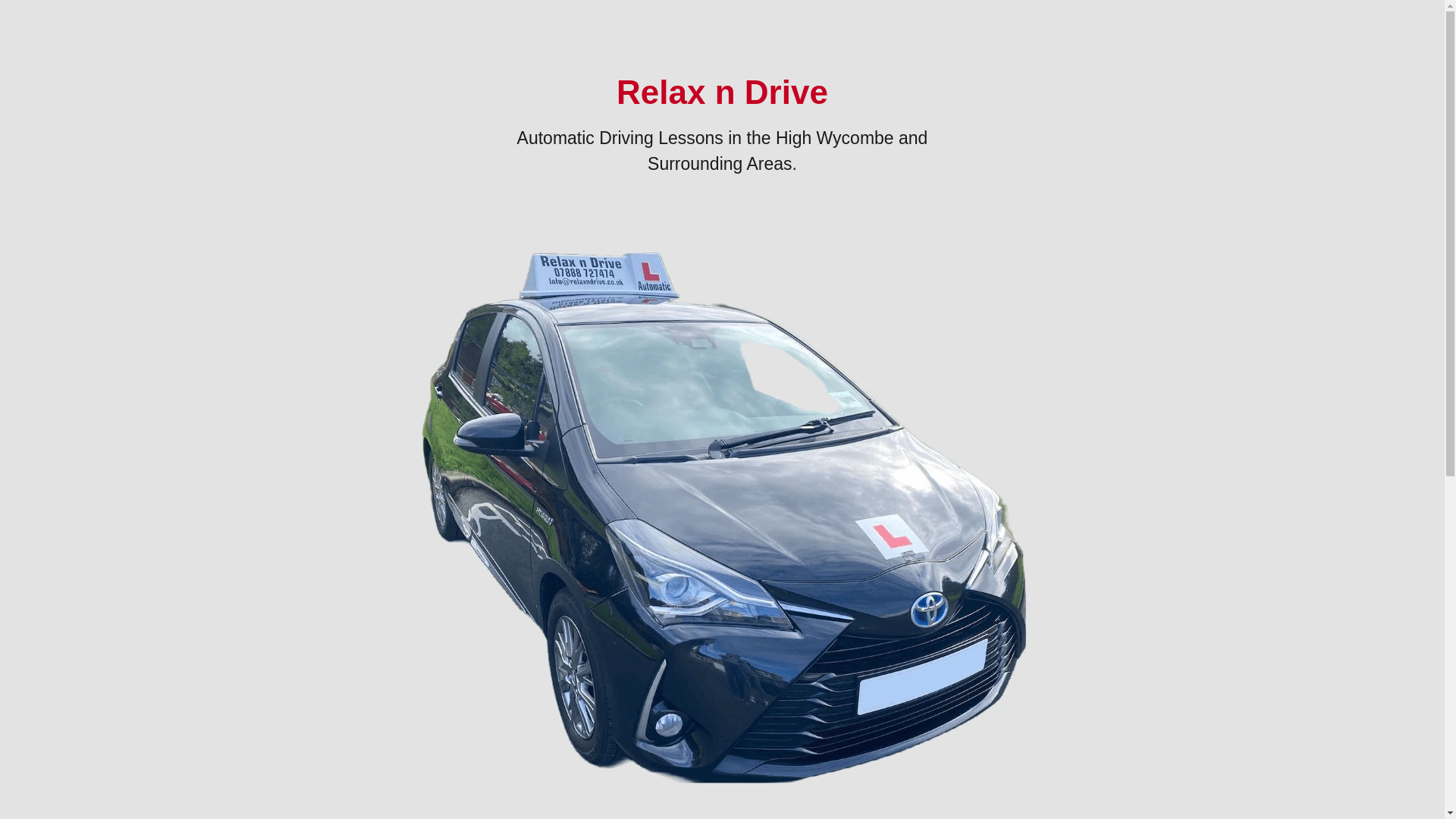 website screenshot of https://relaxndrive.pages.dev/