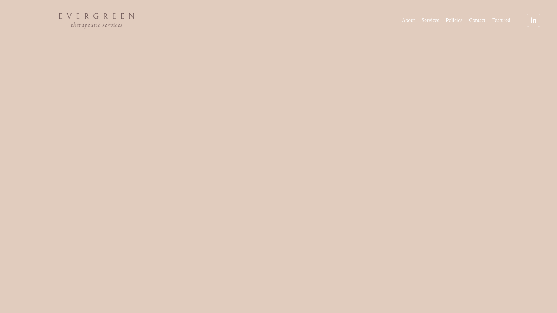 website screenshot of https://evergreentherapeuticservices.au/