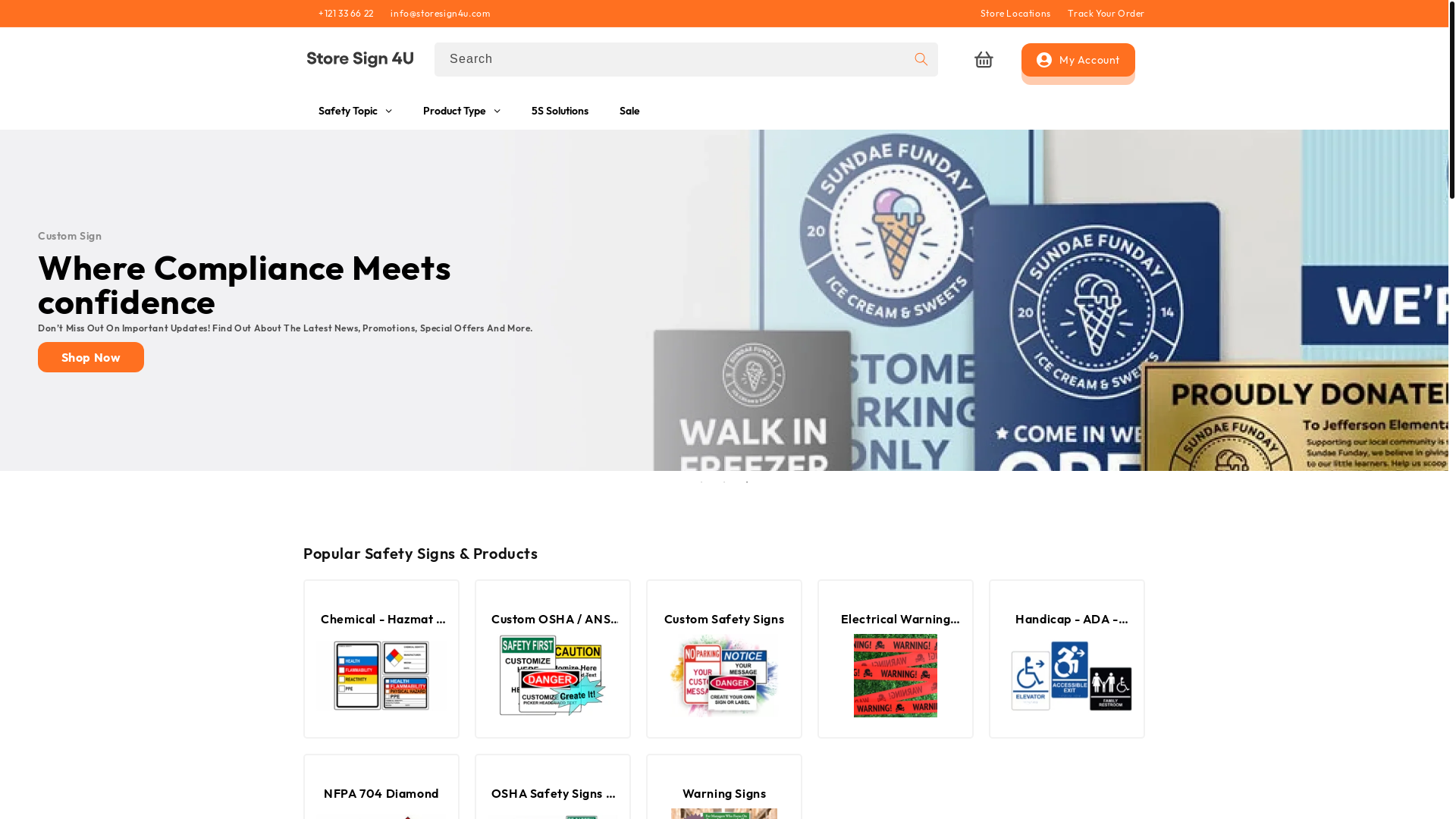 website screenshot of https://noticered.com/