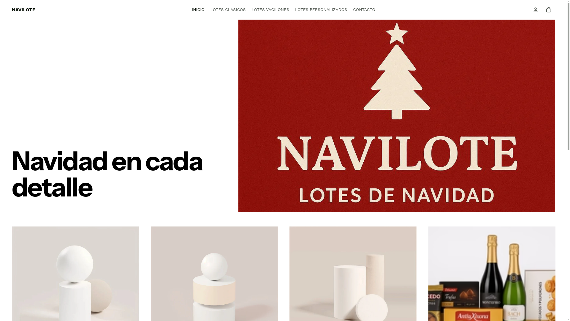 website screenshot of https://navilote.com/