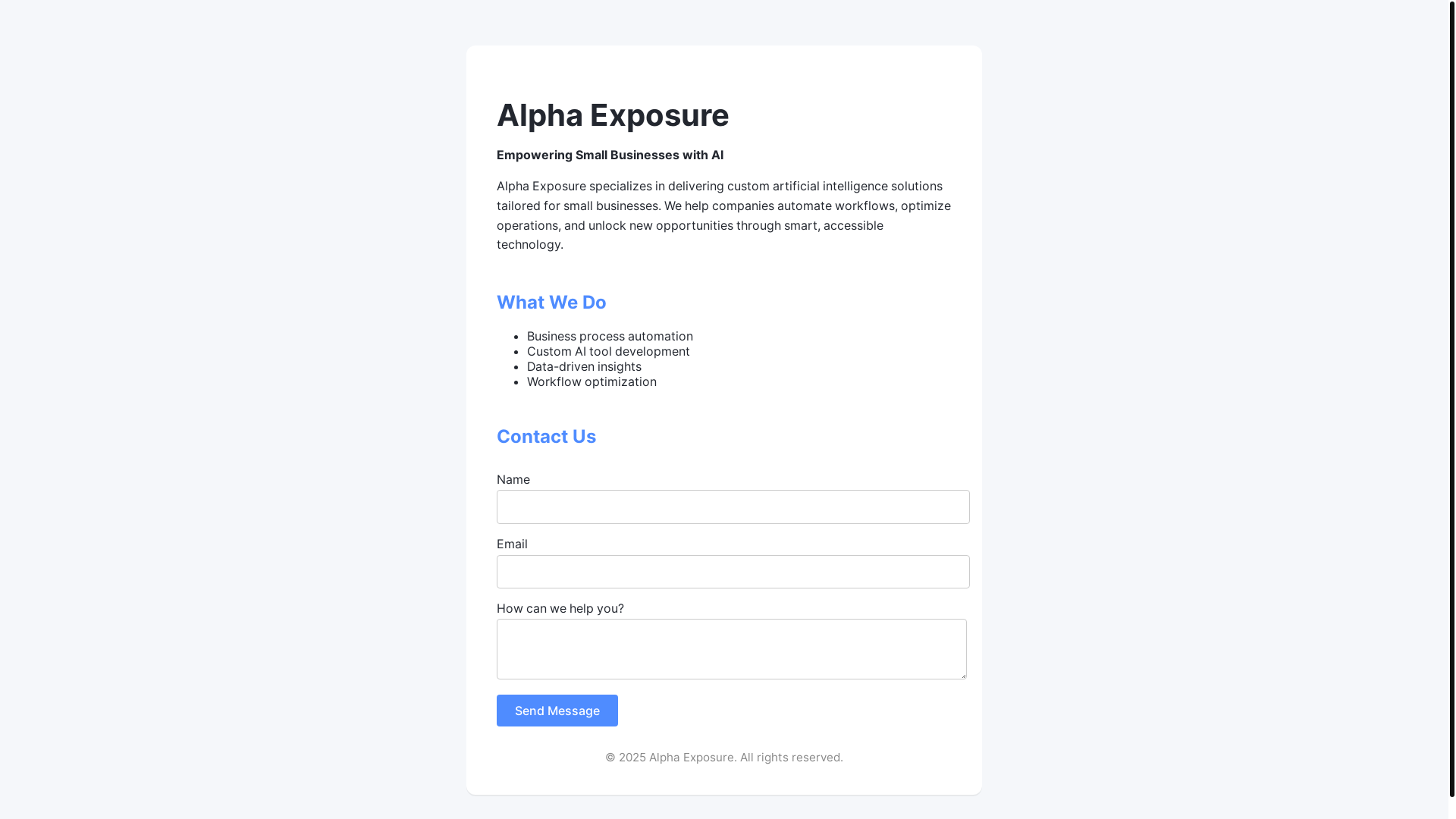 website screenshot of https://basicstart.pages.dev/