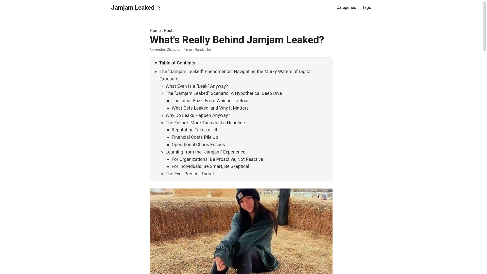website screenshot of https://jamjamleaked3.pages.dev/
