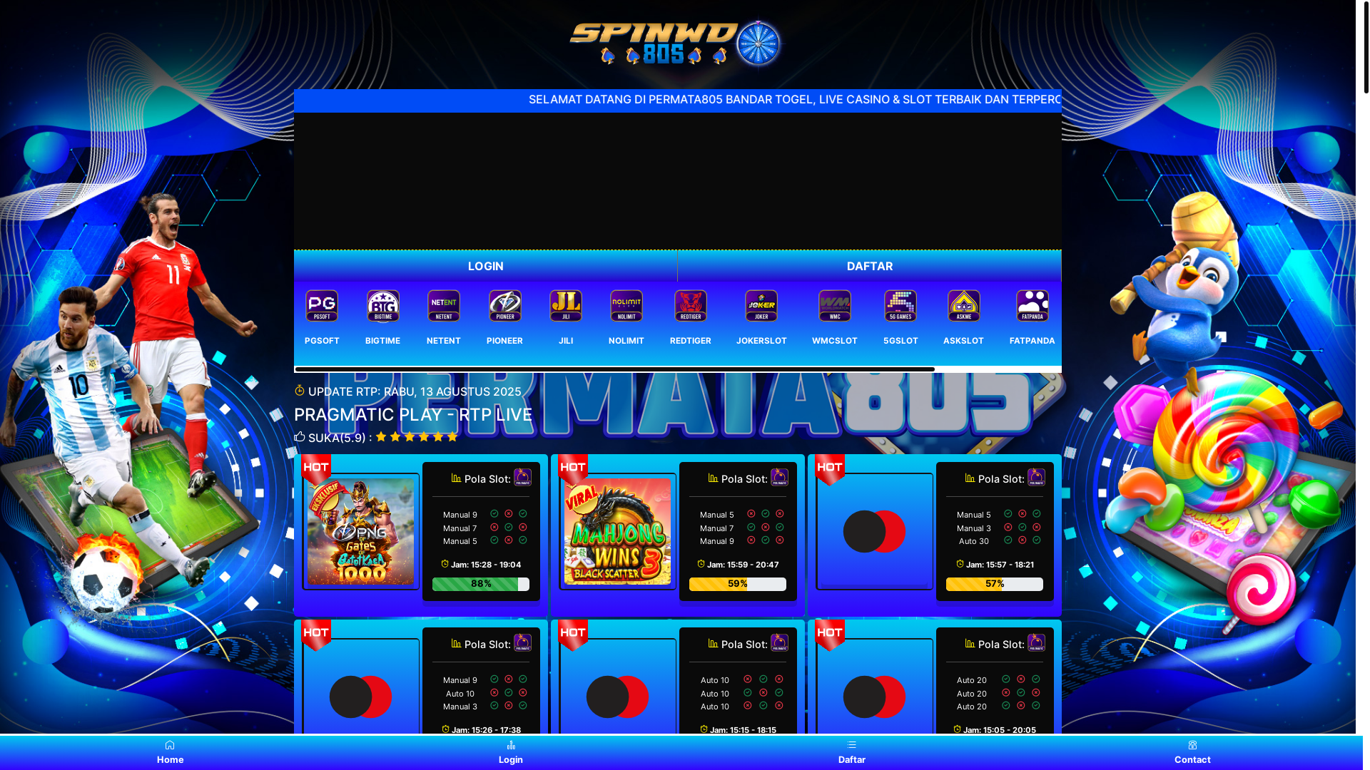 website screenshot of https://permata805-rtp-resmi-terbaru.pages.dev/