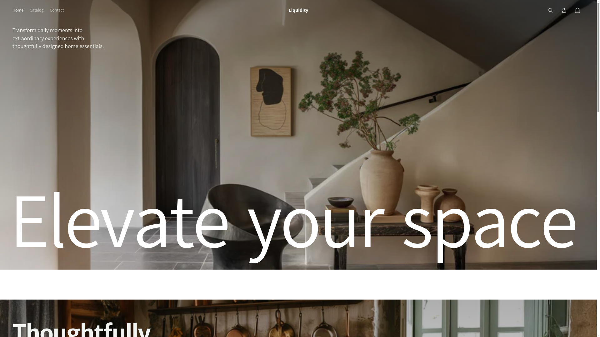website screenshot of https://liquidy.shop/