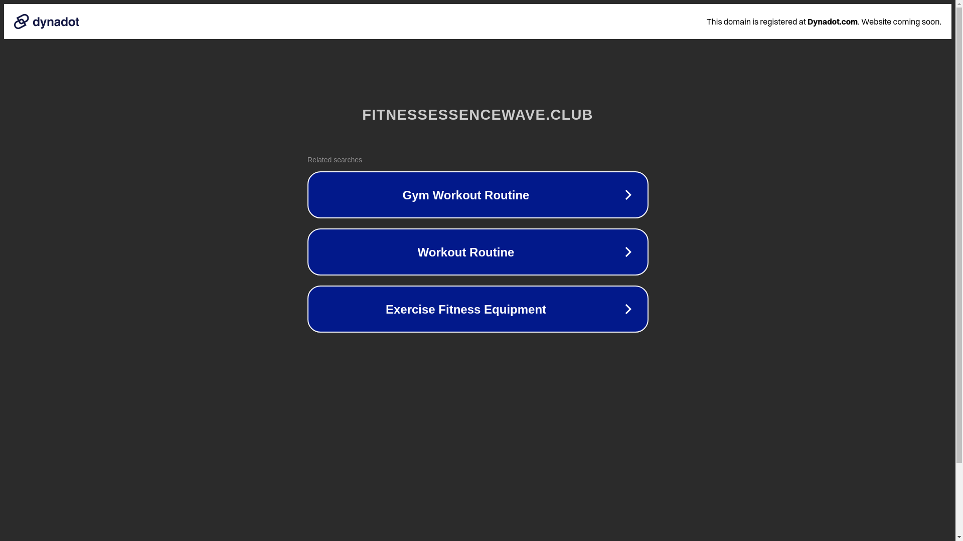 website screenshot of https://fitnessessencewave.club/