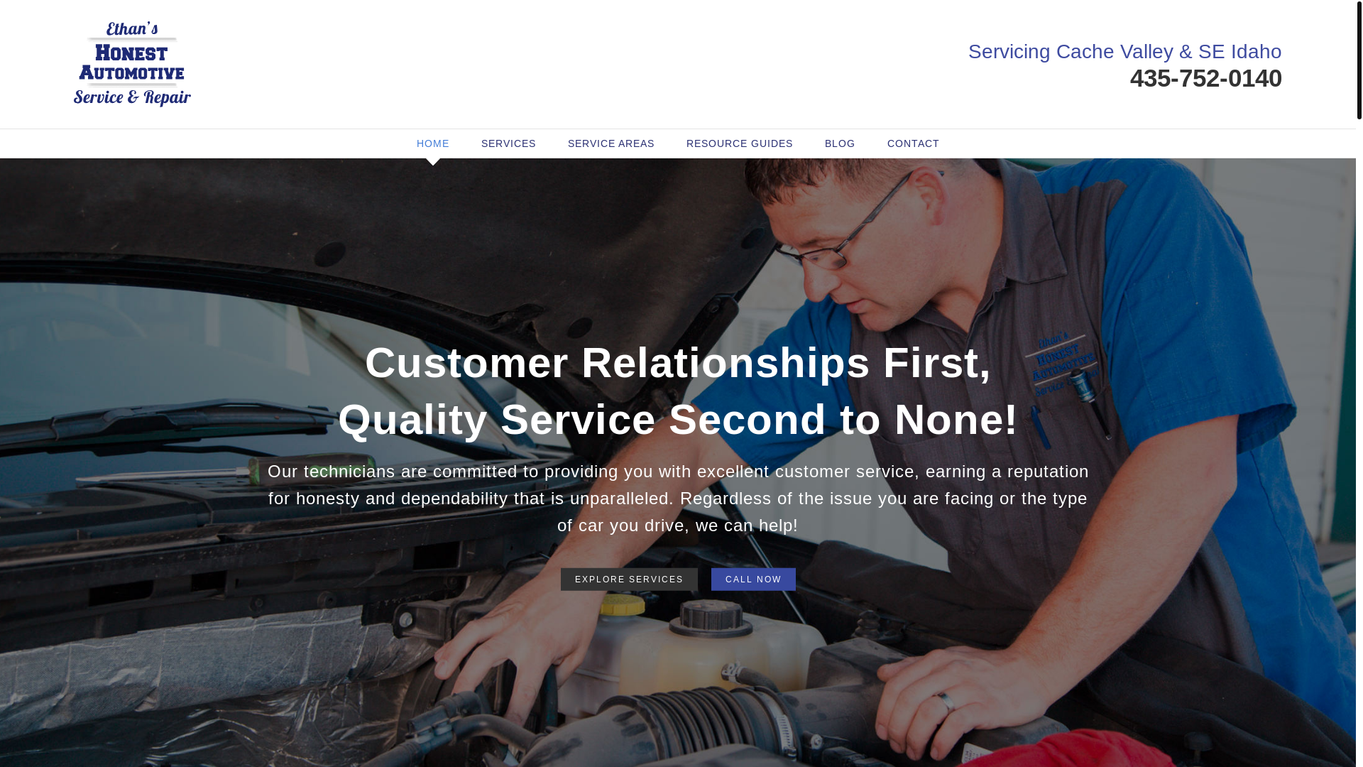 website screenshot of https://ethanshonestauto.pages.dev/