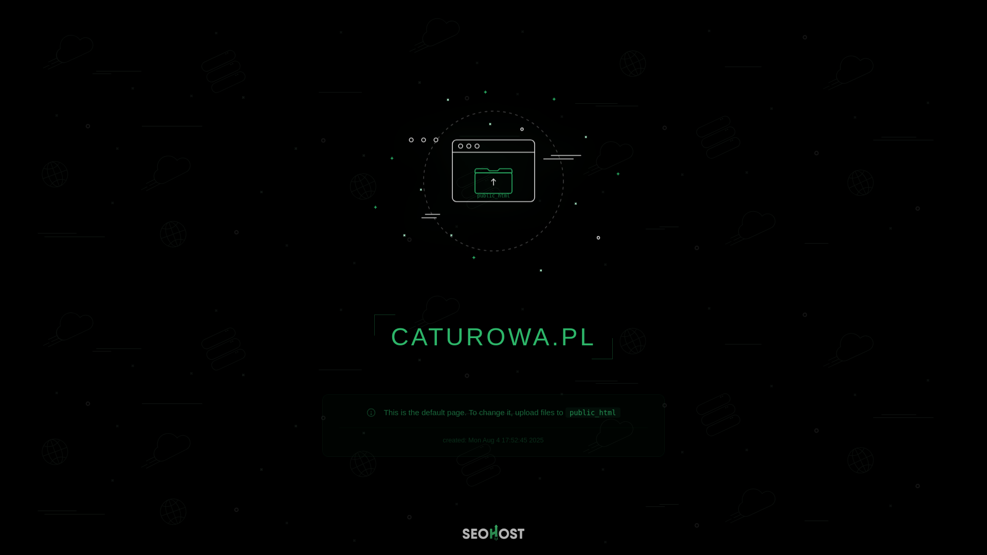 website screenshot of https://caturowa.pl/