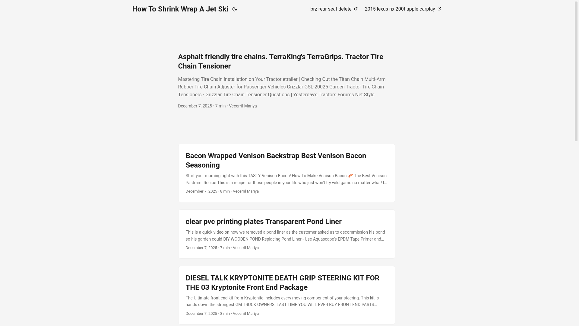 website screenshot of https://howtoshrinkwrapajetski2.pages.dev/