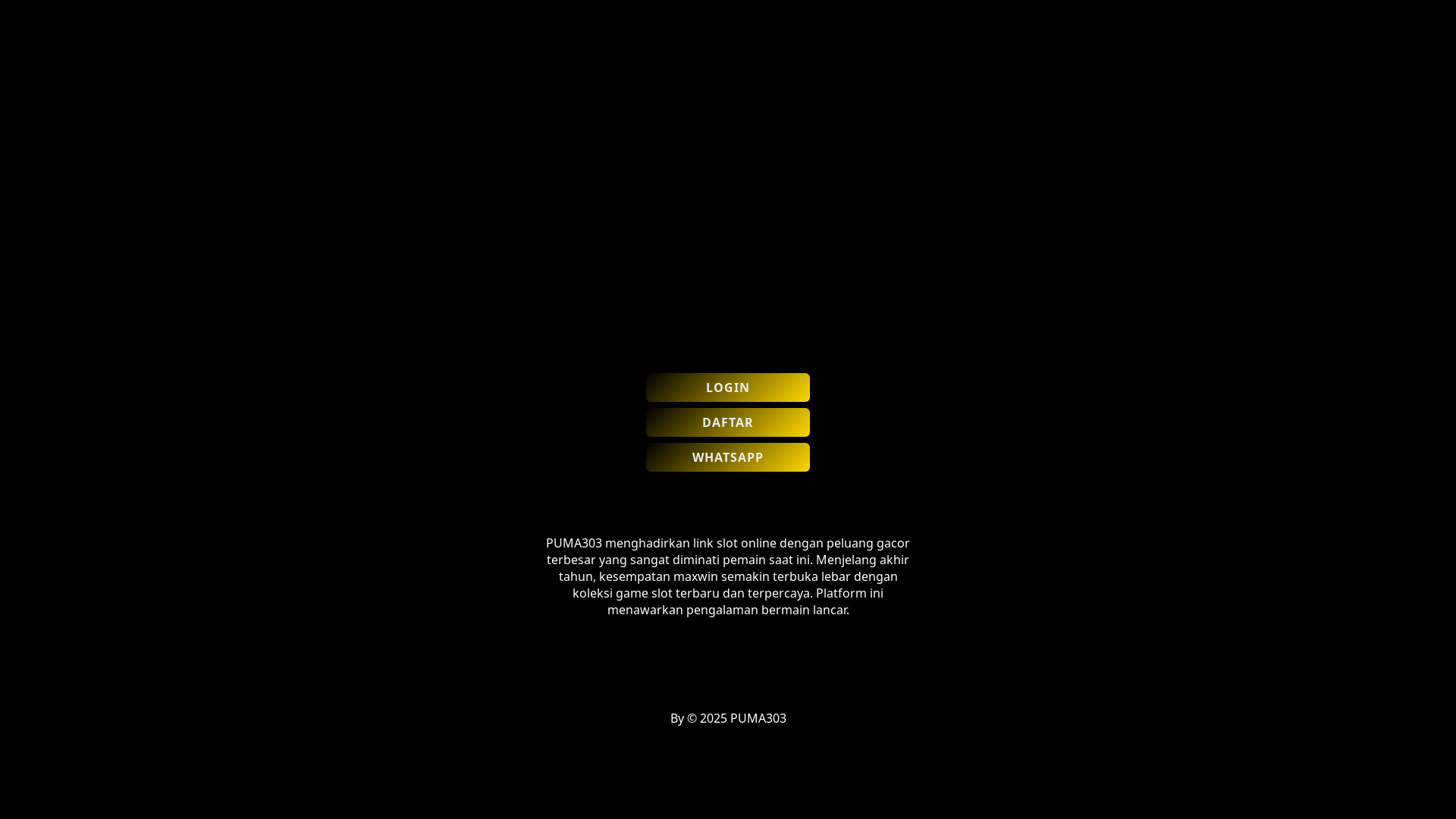 website screenshot of https://harusbisasih.pages.dev/