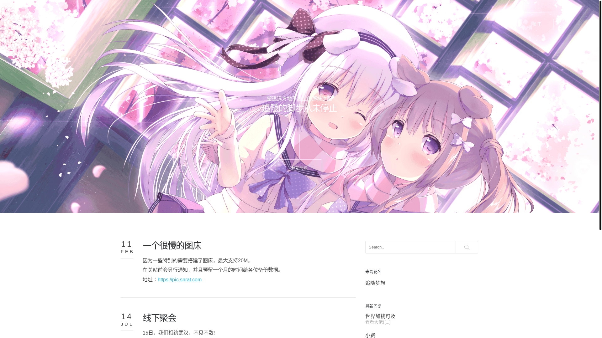 website screenshot of https://snrat.com