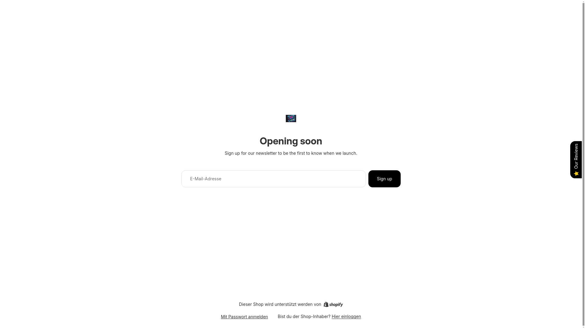 website screenshot of https://vintok.de/