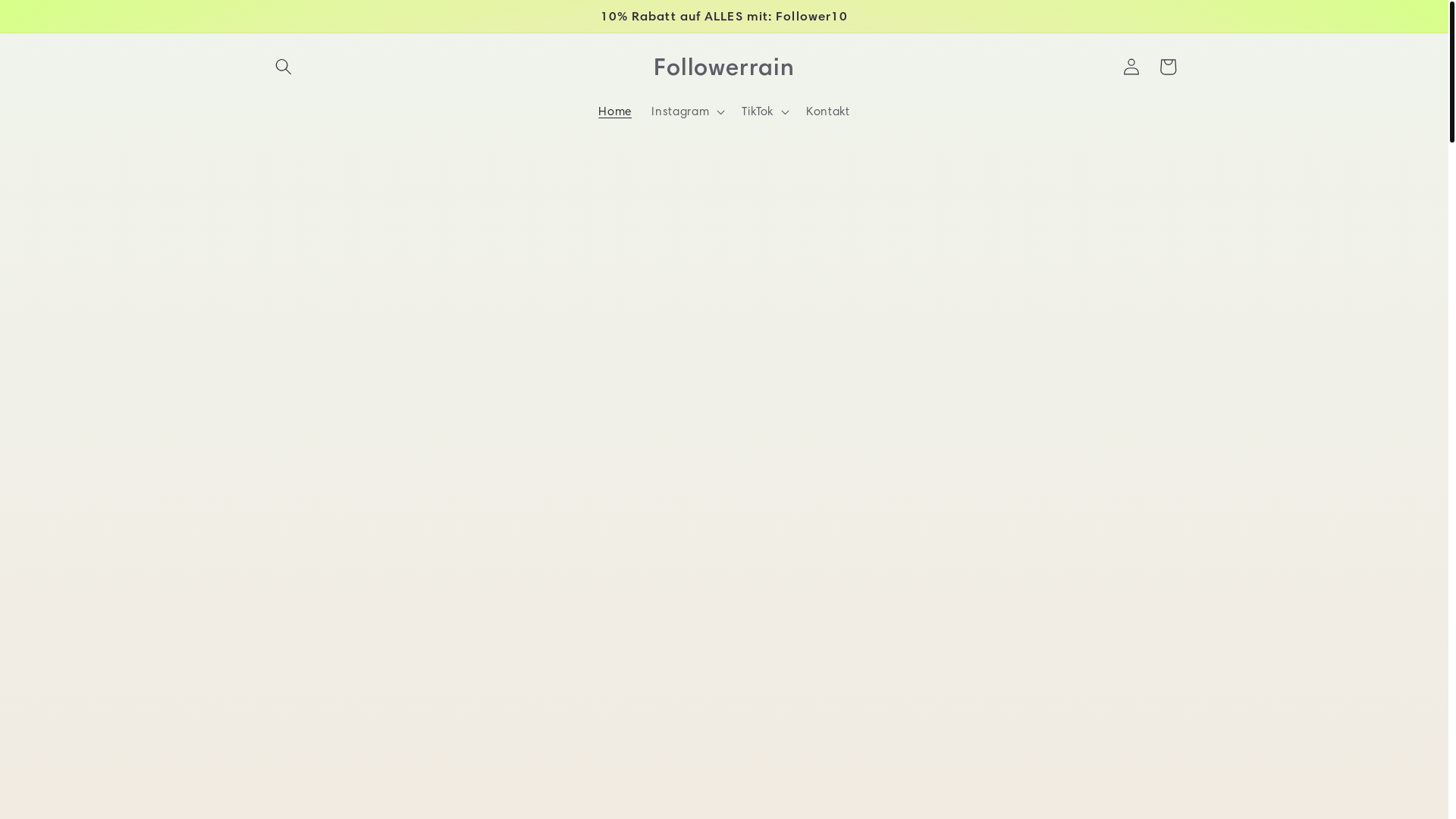 website screenshot of https://followerrain.it/