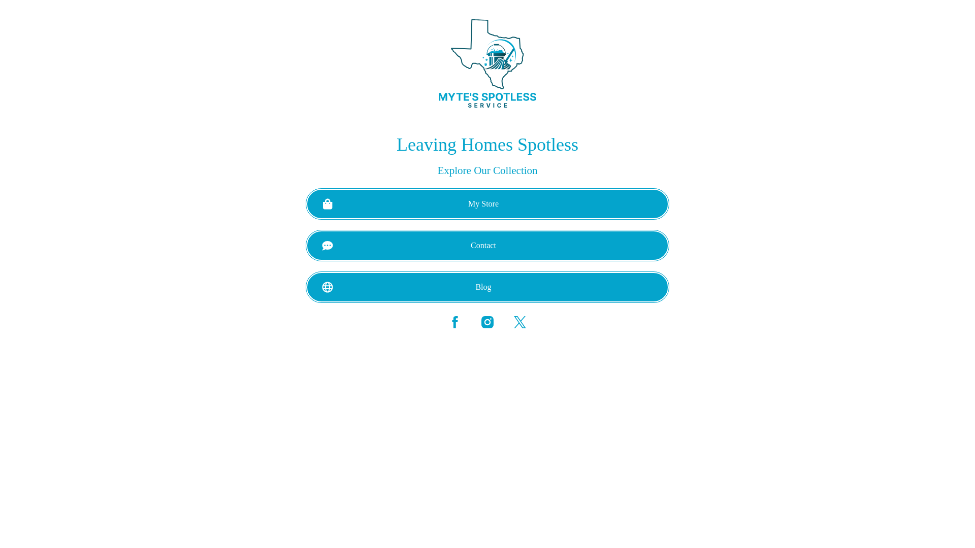 website screenshot of https://mytesspotless.com/