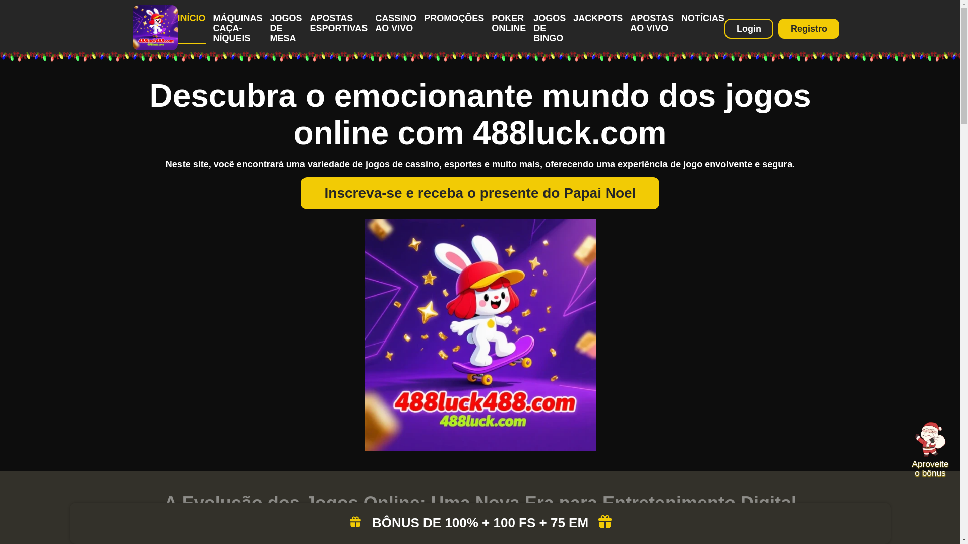 website screenshot of https://488luck488.com/