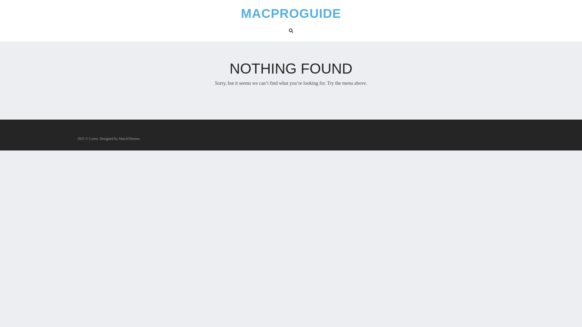 website screenshot of https://macproguide.com/