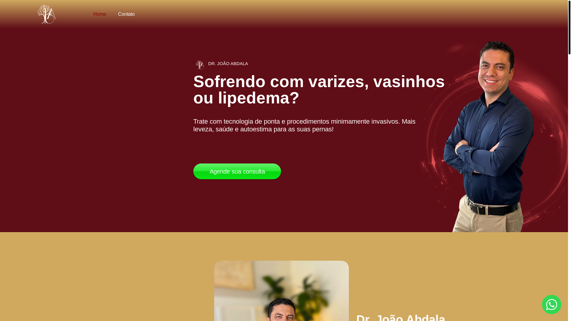 website screenshot of https://drjoaoabdalavascular.com.br/